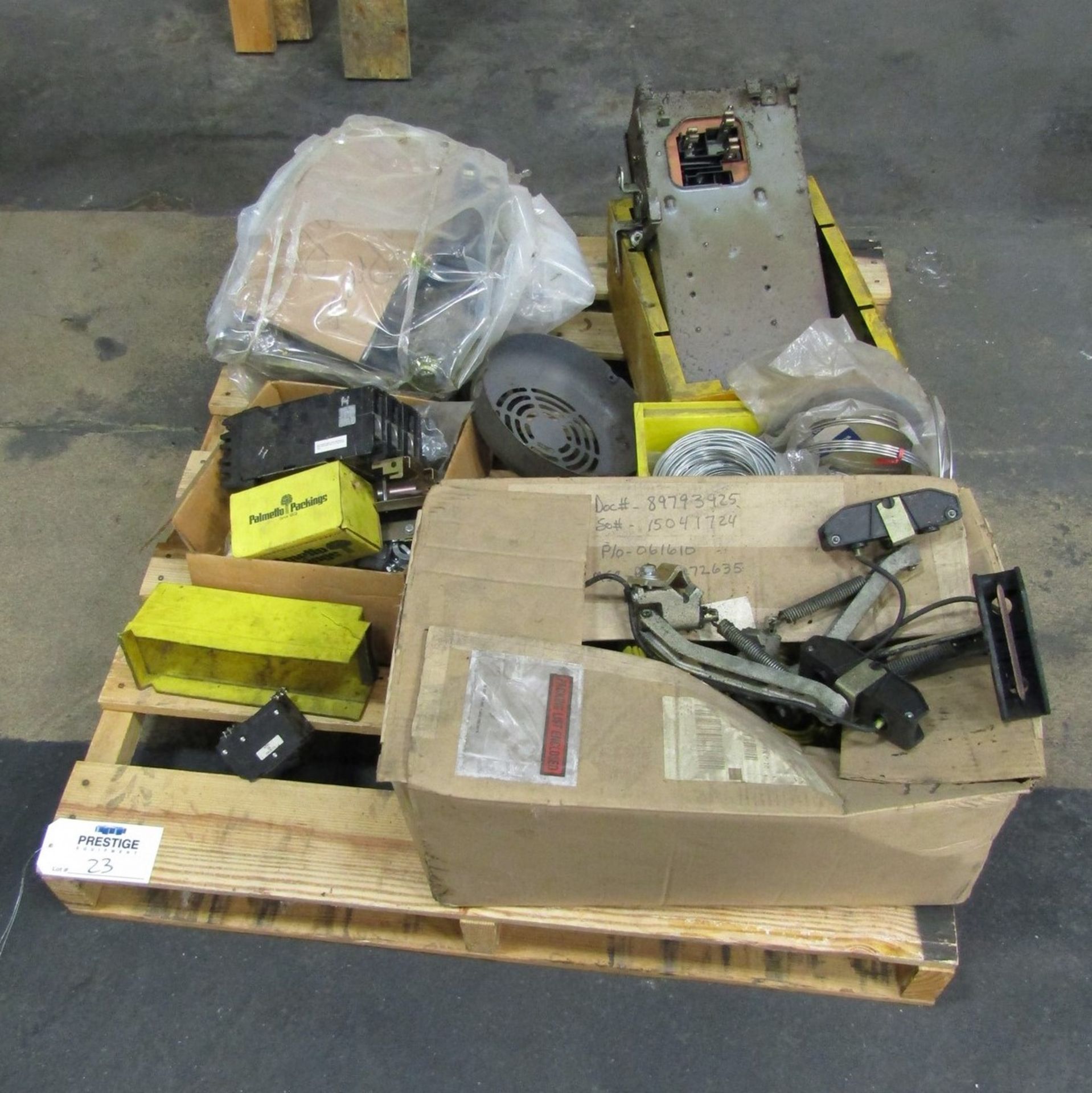 Pallet of Assorted Electrical Equipment