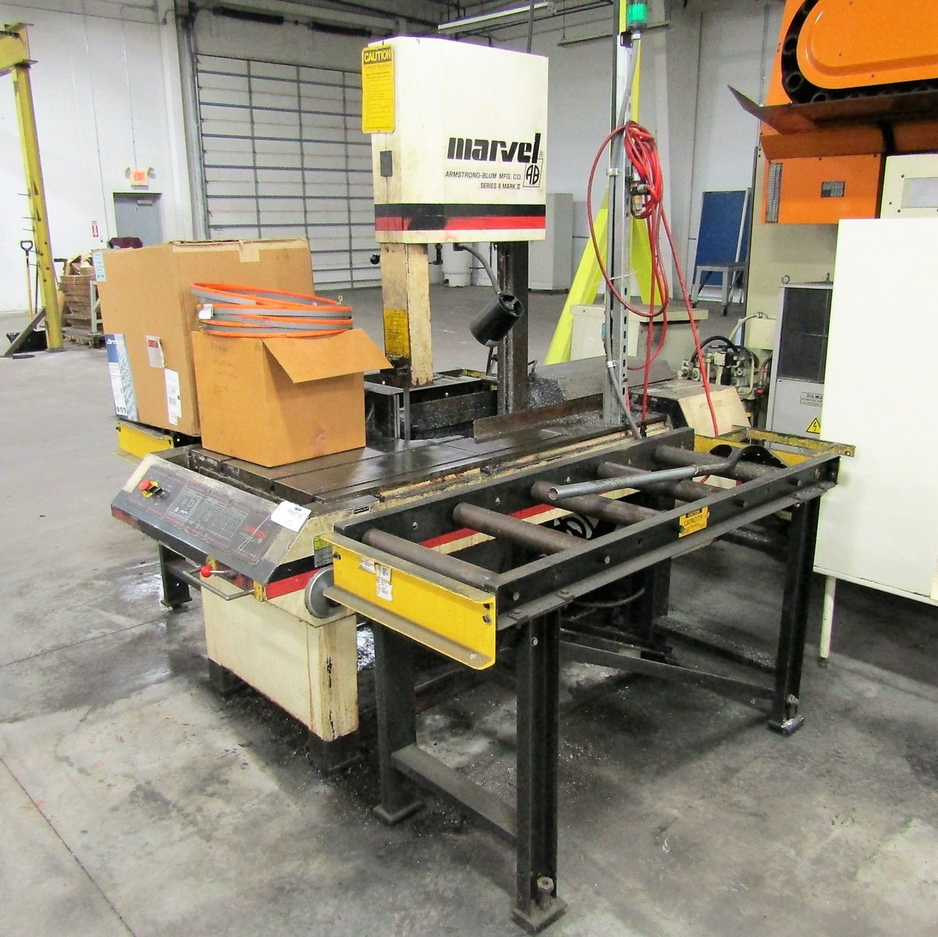 Marvel 8-Mark-II Vertical Band Saw