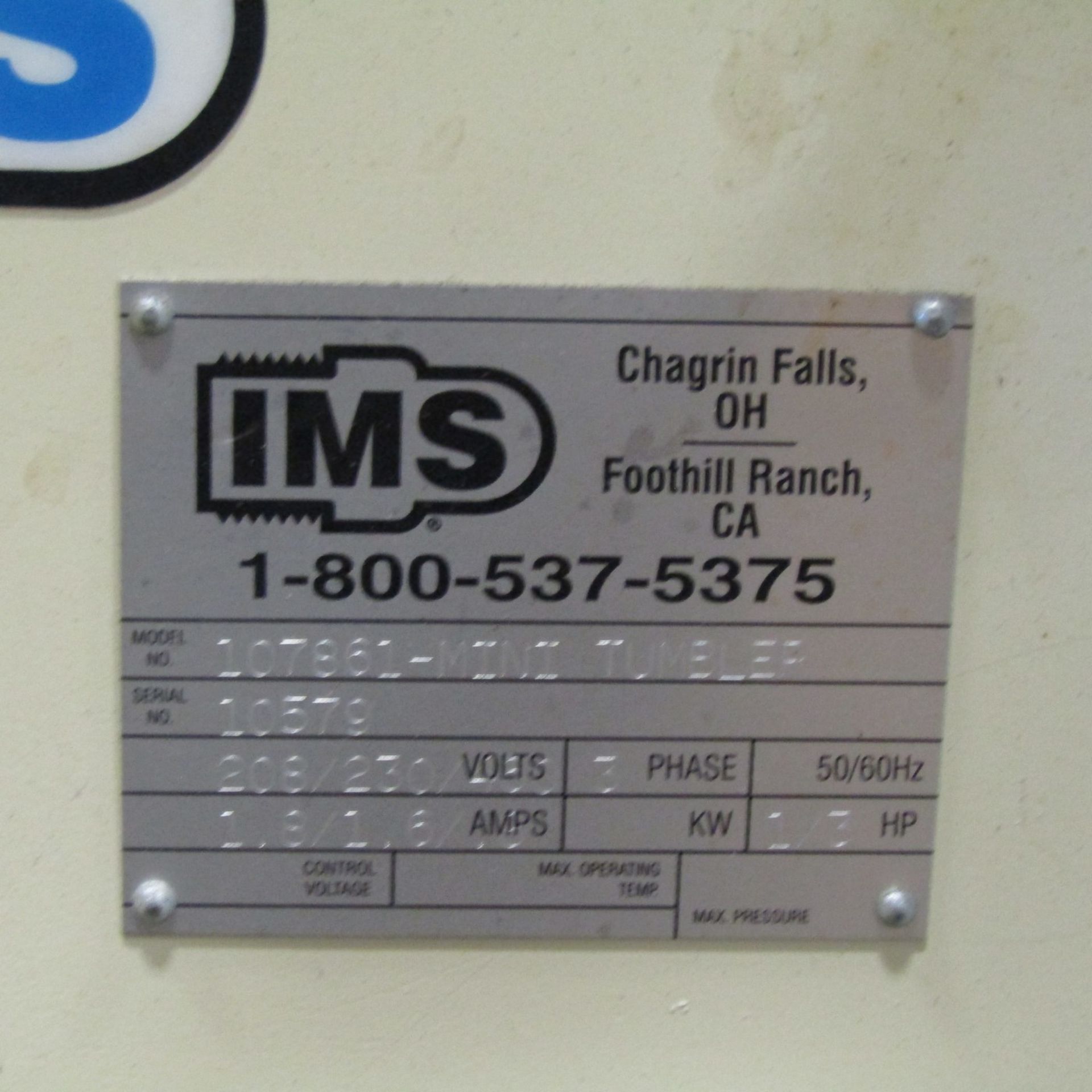 IMS 107861-MINI TUMBLER - Image 2 of 2