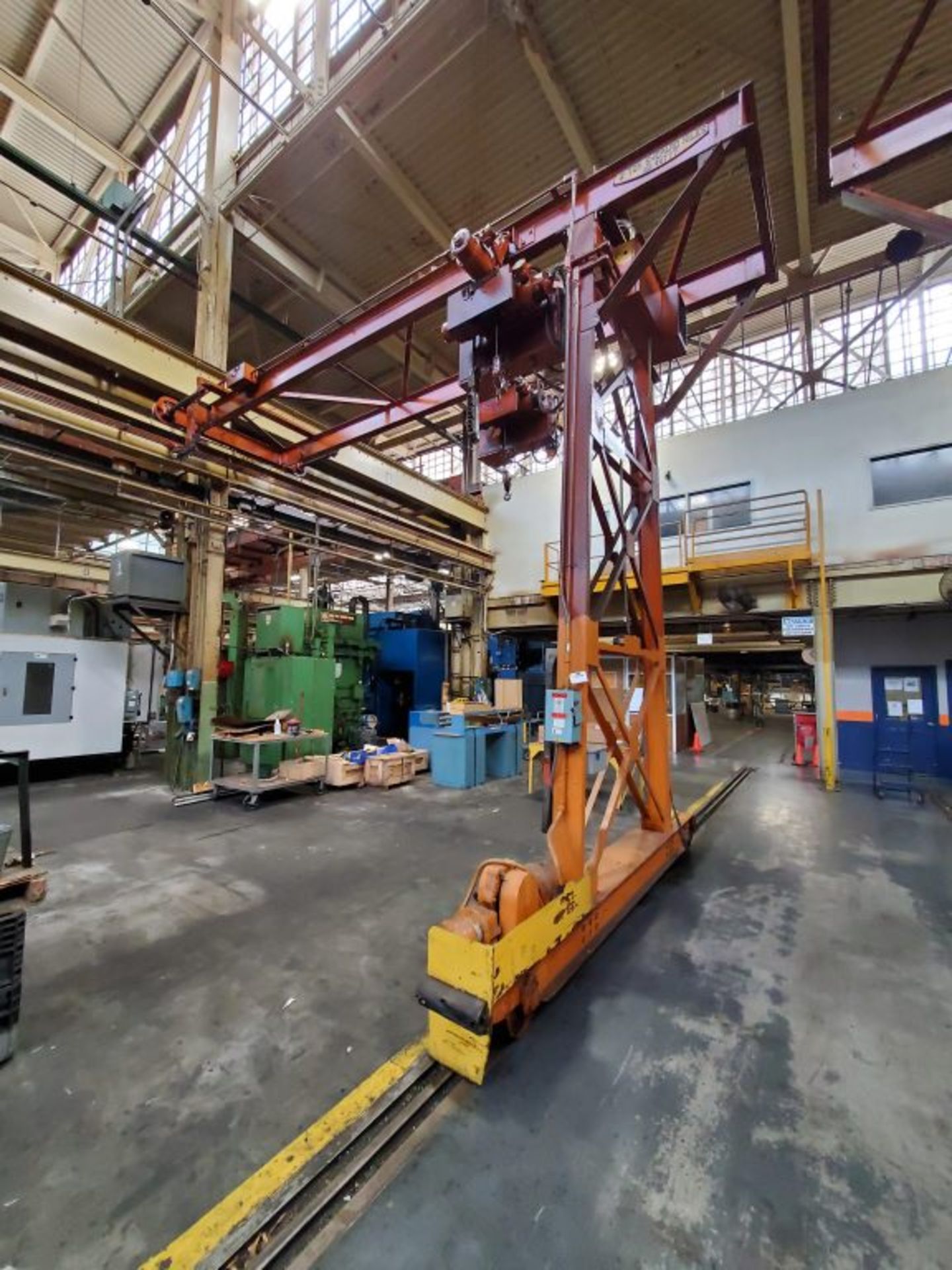 Shepard Niles 20' Wide 2-Ton Gantry Crane