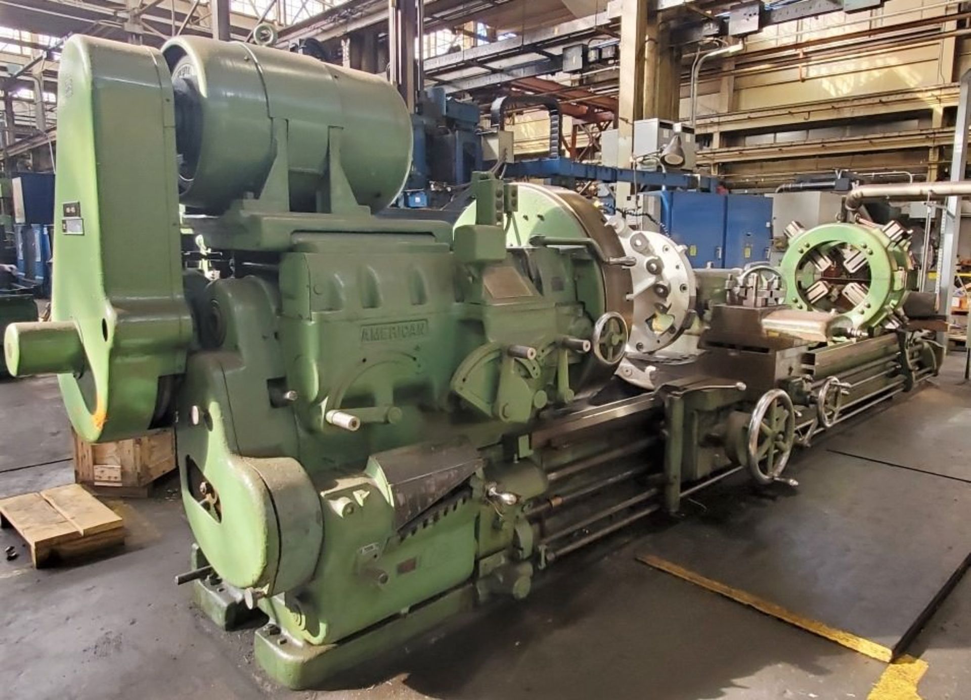 American 50" x 204" Engine Lathe - Image 2 of 12