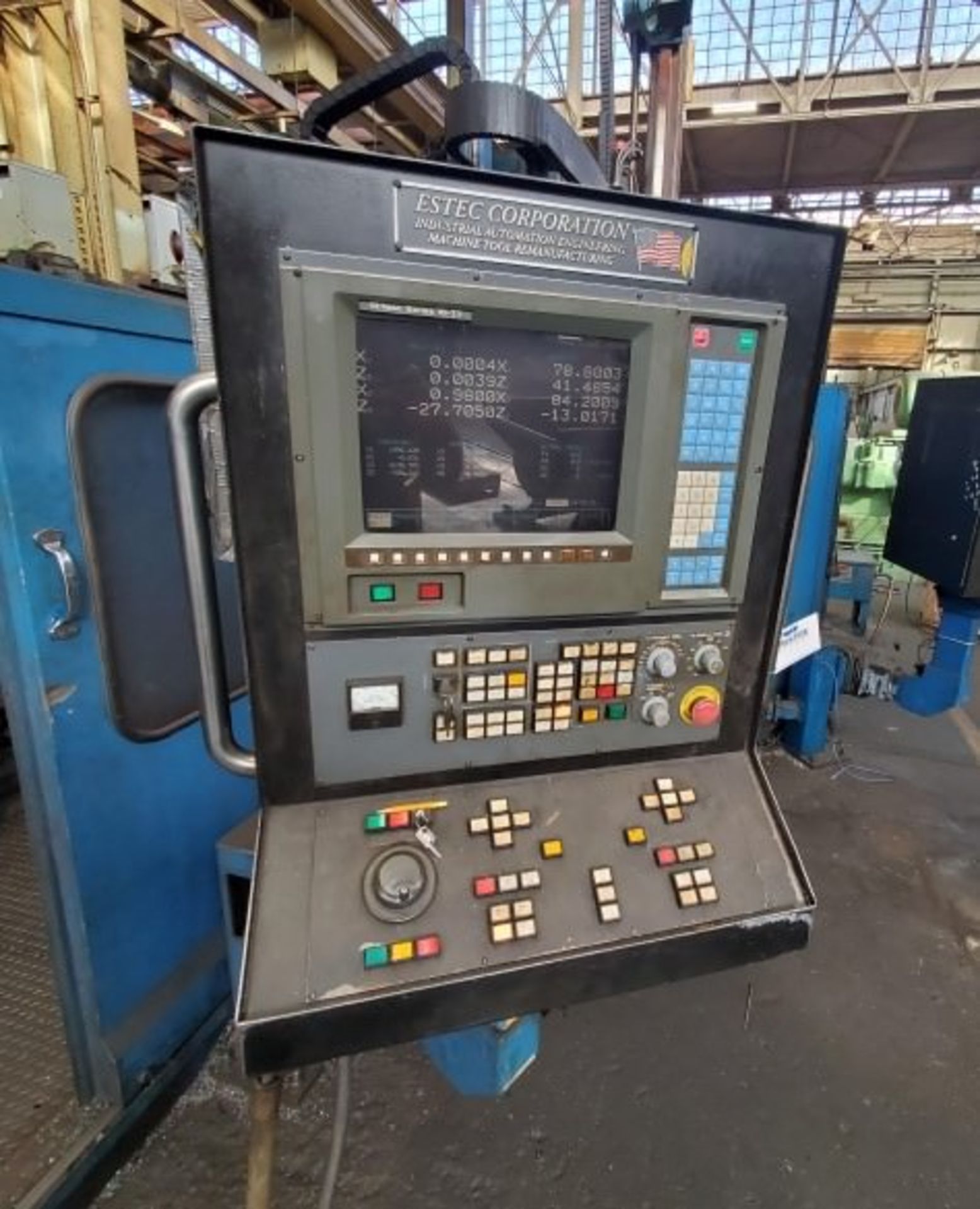 Bullard 66" CNC Vertical Boring Mill - Image 5 of 6