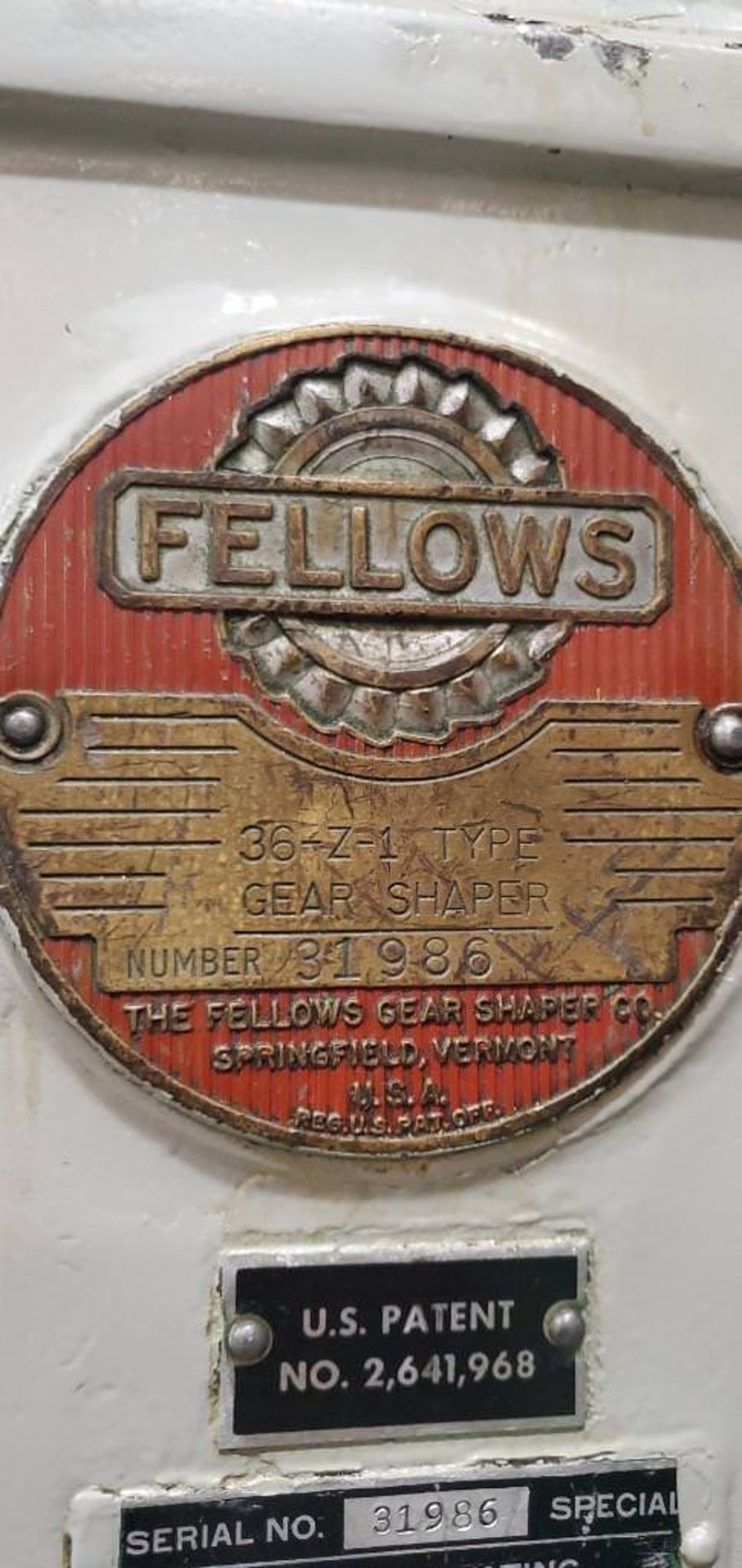 Fellows 36 GS Gear Shaper - Image 6 of 15