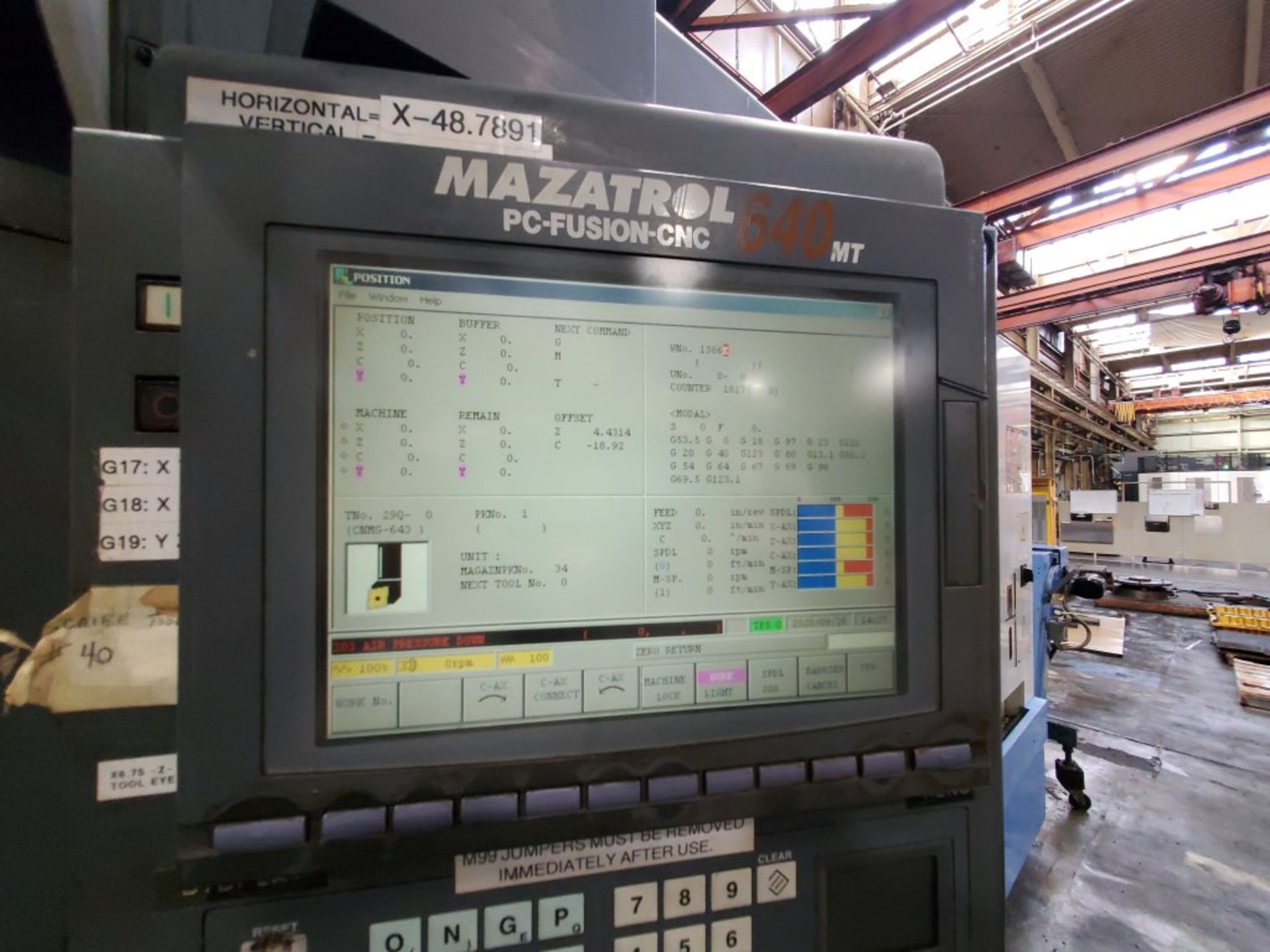 Mazak Integrex 50YR-2500U CNC Turning & Milling Center - Image 3 of 19