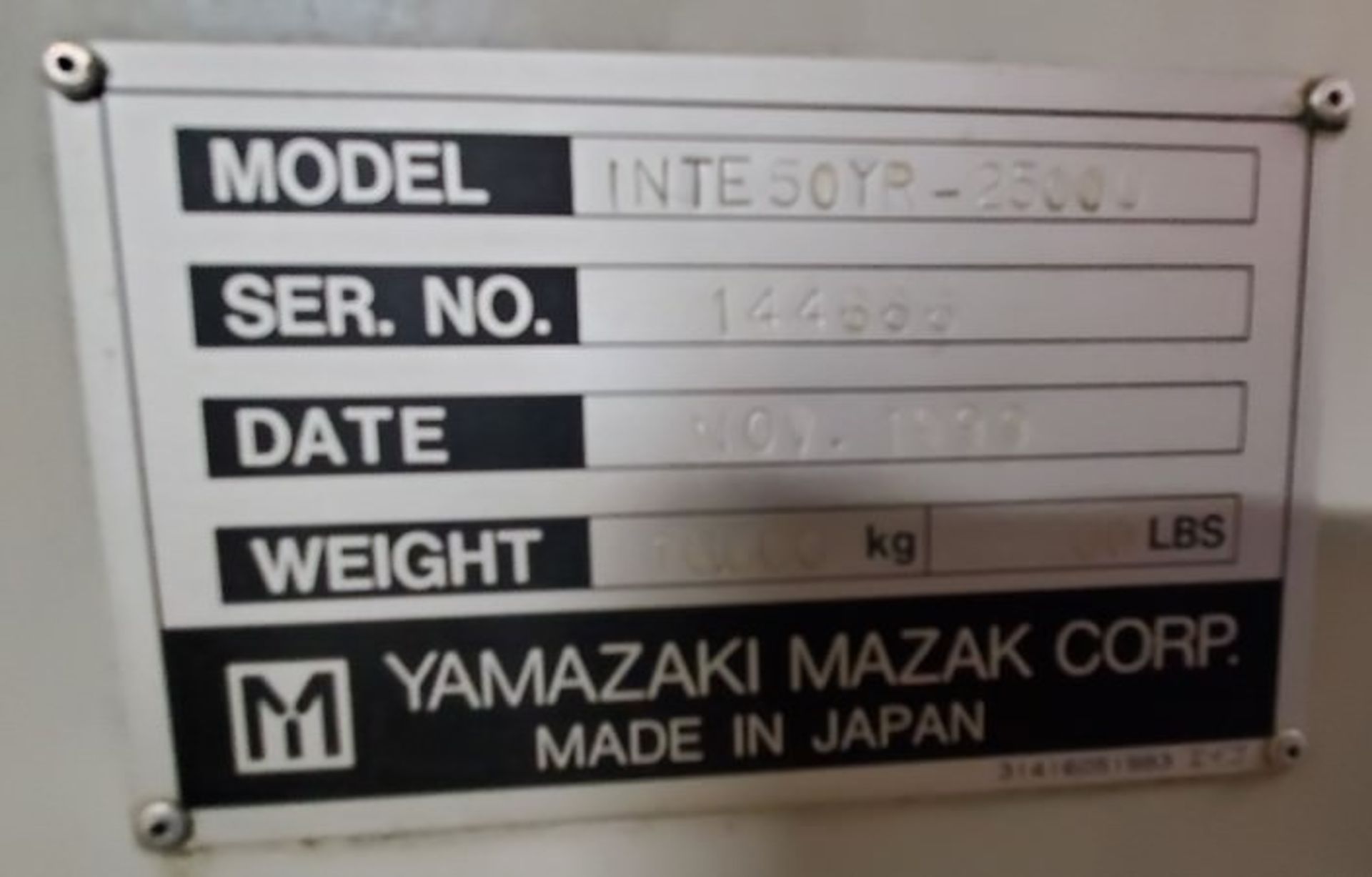 Mazak Integrex 50YR-2500U CNC Turning & Milling Center - Image 18 of 19