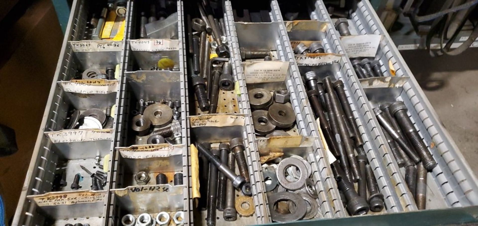 11-Drawer Small Parts Cabinet and Contents - Image 8 of 12