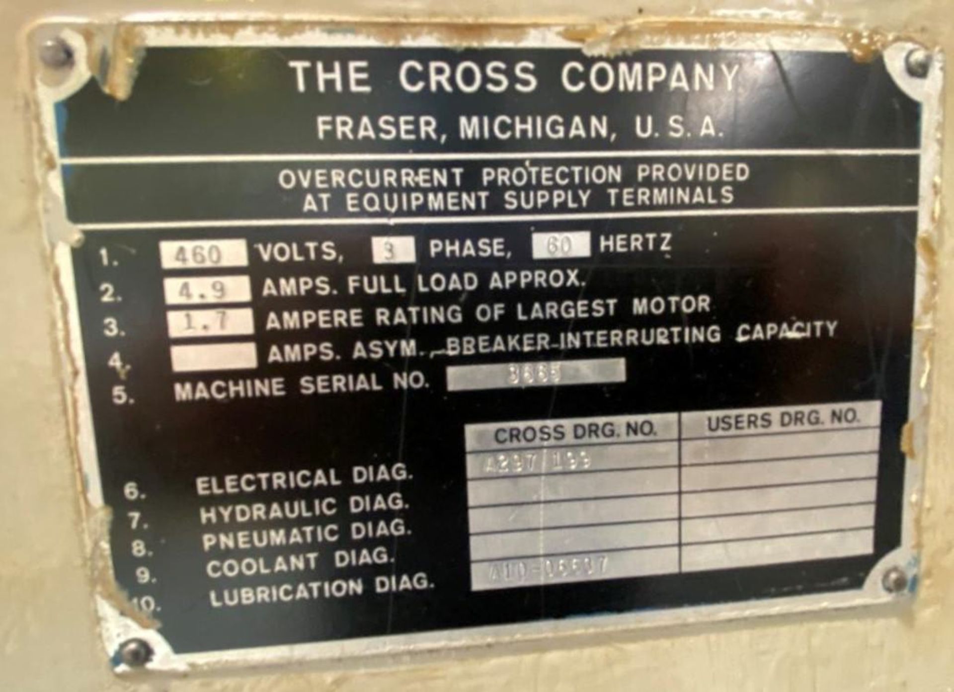 Cross No. 55 Universal Gear Chamfering Machine - Image 7 of 13