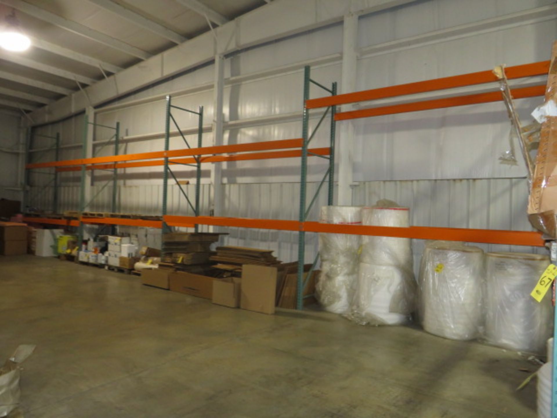 (5) SECTIONS 144 X 42 X 168 IN TEAR DROP XHD PALLET RACKS - Image 2 of 2