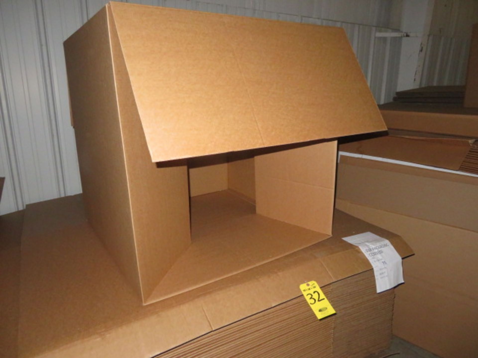 (50) 38 X 38 X 38 IN & (10) 36 X 31 X 8-1/2 IN K/D CORRUGATED BOXES - Image 3 of 3
