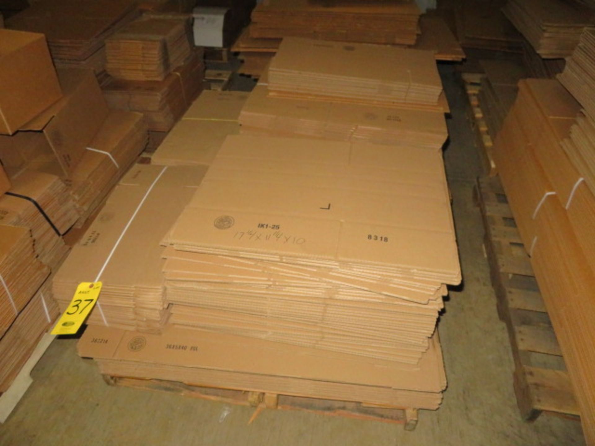 (3) SKIDS ASST K/D CORRUGATED BOXES - Image 4 of 4