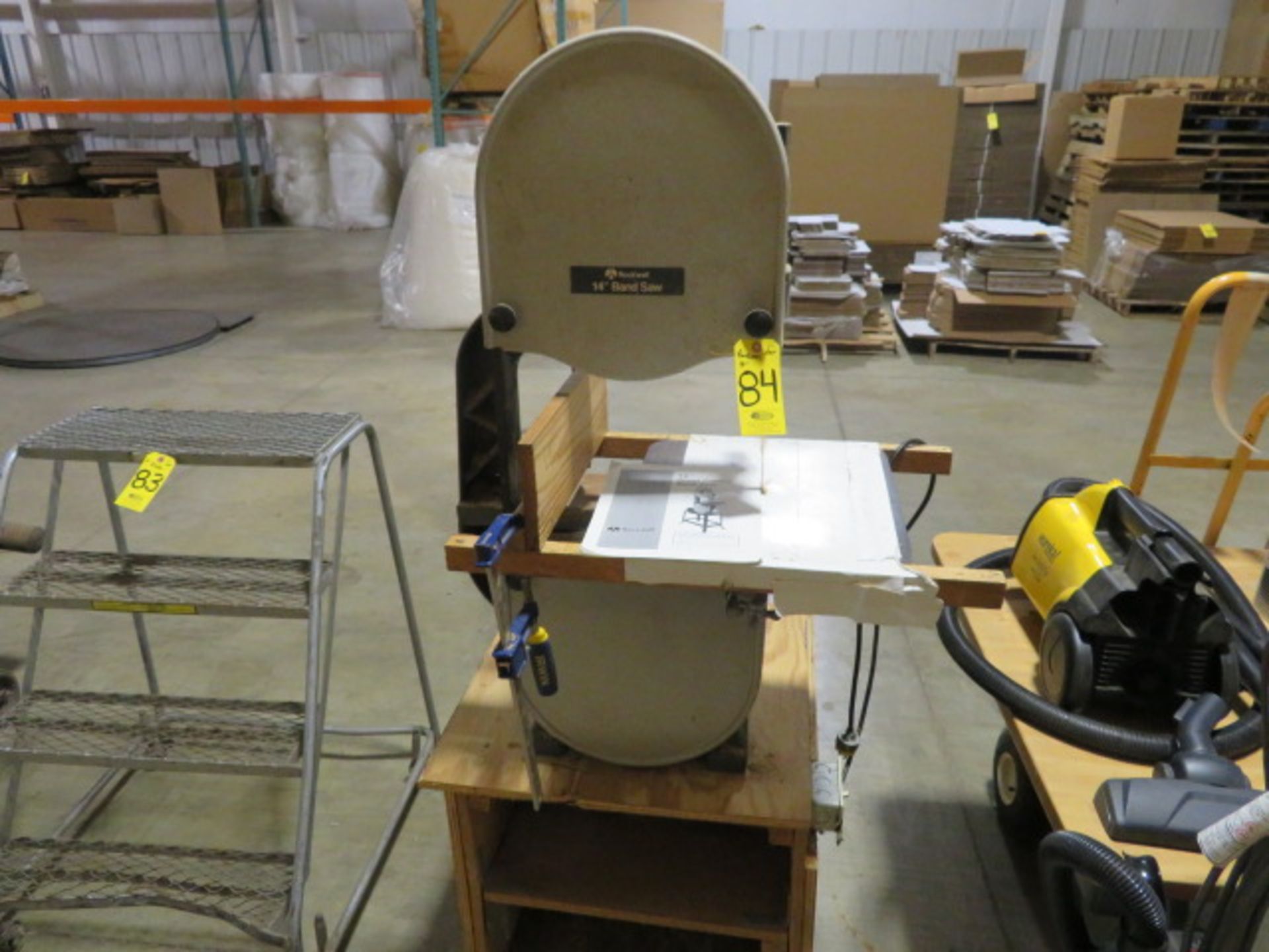 ROCKWELL 14 IN VERTICAL BAND SAW, MDL 28-200