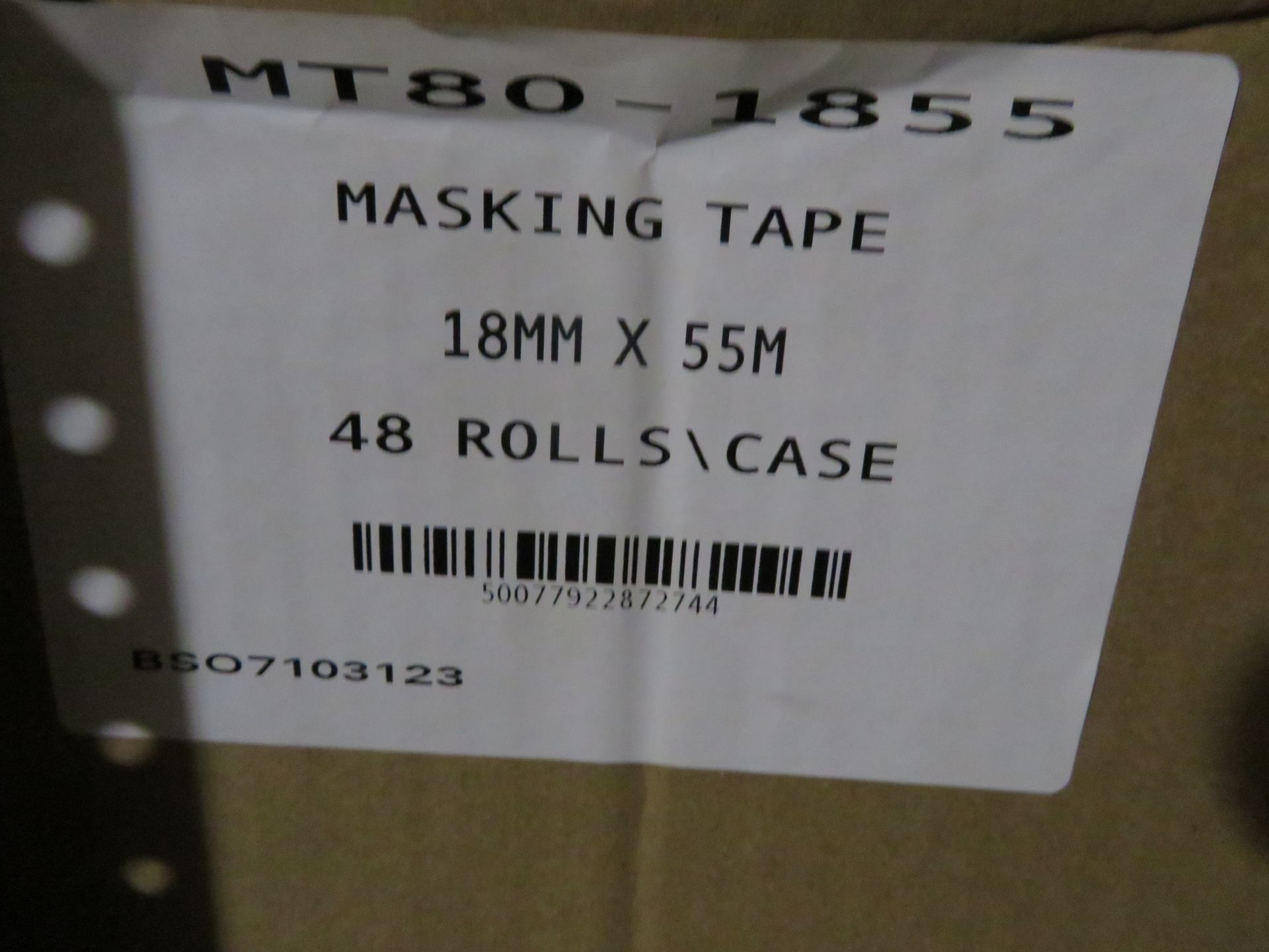 (2) BOXES ASST MASKING TAPE - Image 3 of 3