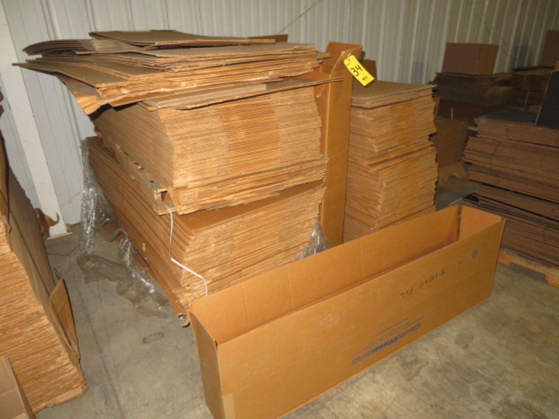 (200+) ASST LONG & HIGH NARROW K/D CORRUGATED BOXES - Image 2 of 2