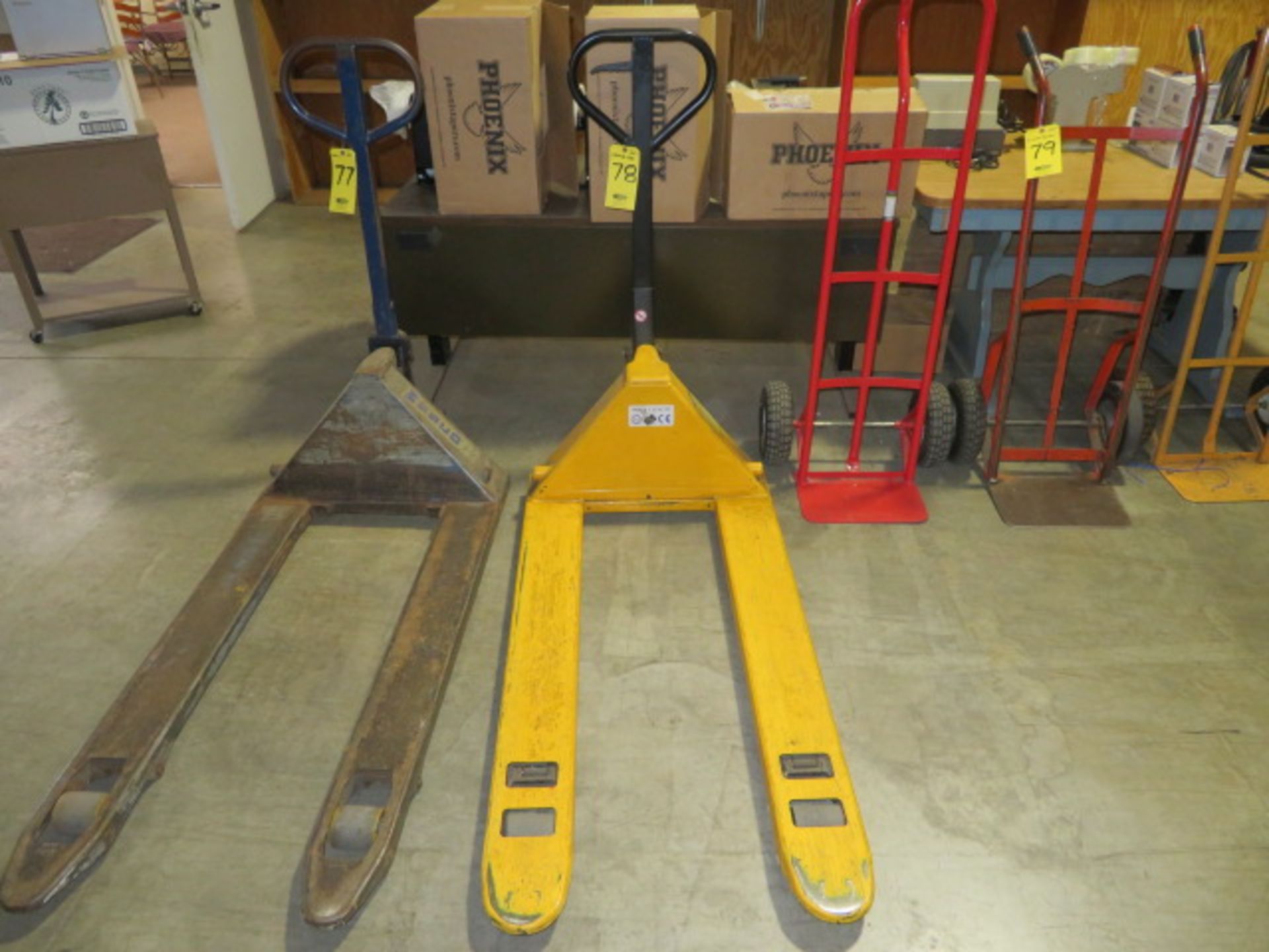 5500 CAP HYDRAULIC PALLET JACK