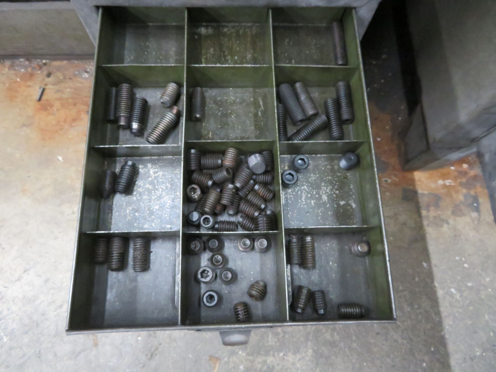 (4) 6-DRAWER TOOLING CABINETS W/CONTENTS - Image 9 of 11