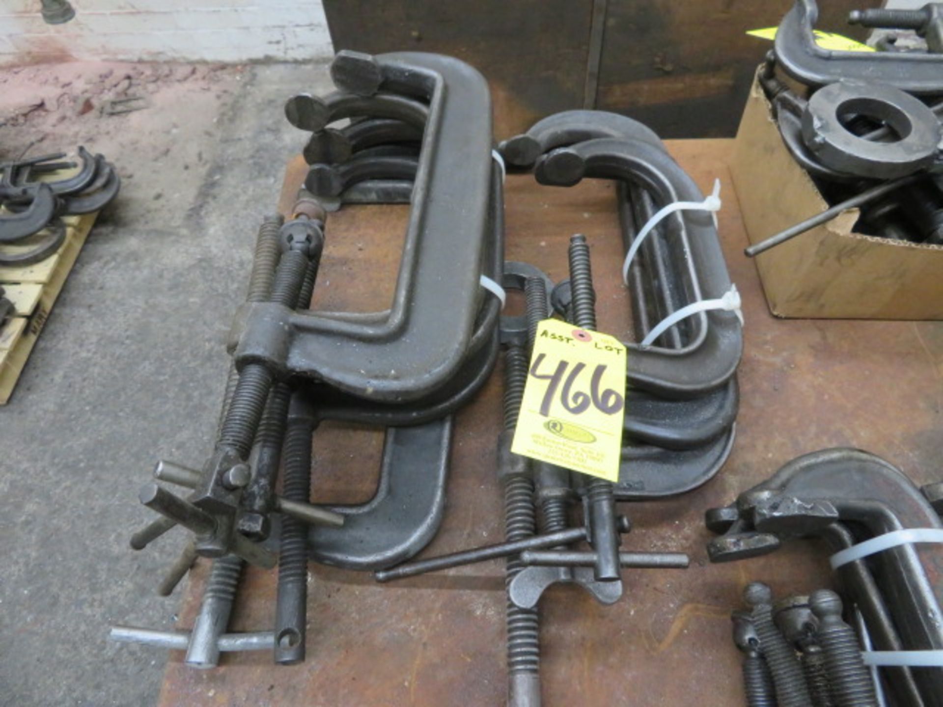 (13) 6"-10" C-CLAMPS