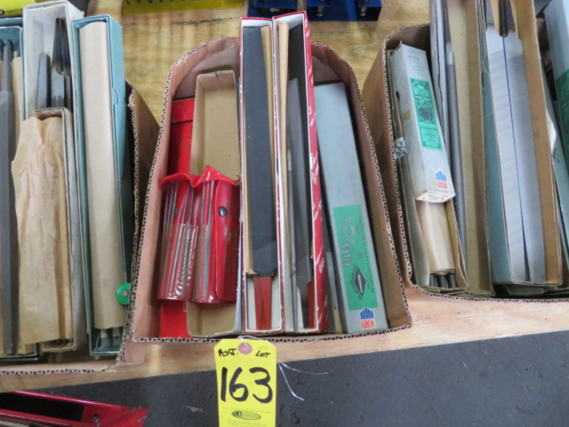 NEVER USED ASSORTED FILE AND DIAMOND FILES