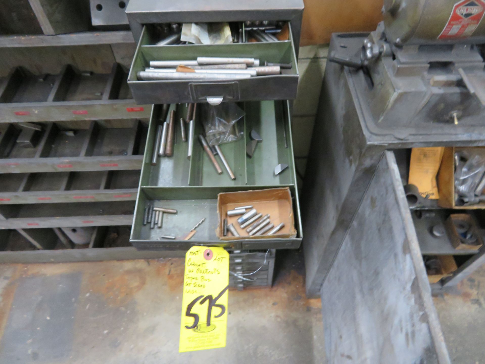 (4) 6-DRAWER TOOLING CABINETS W/CONTENTS - Image 2 of 11