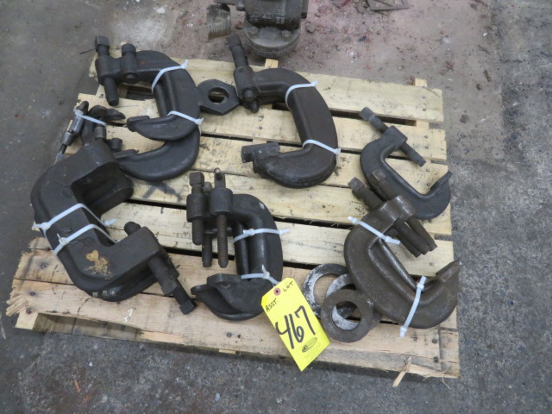 (14) HEAVY DUTY C-CLAMPS