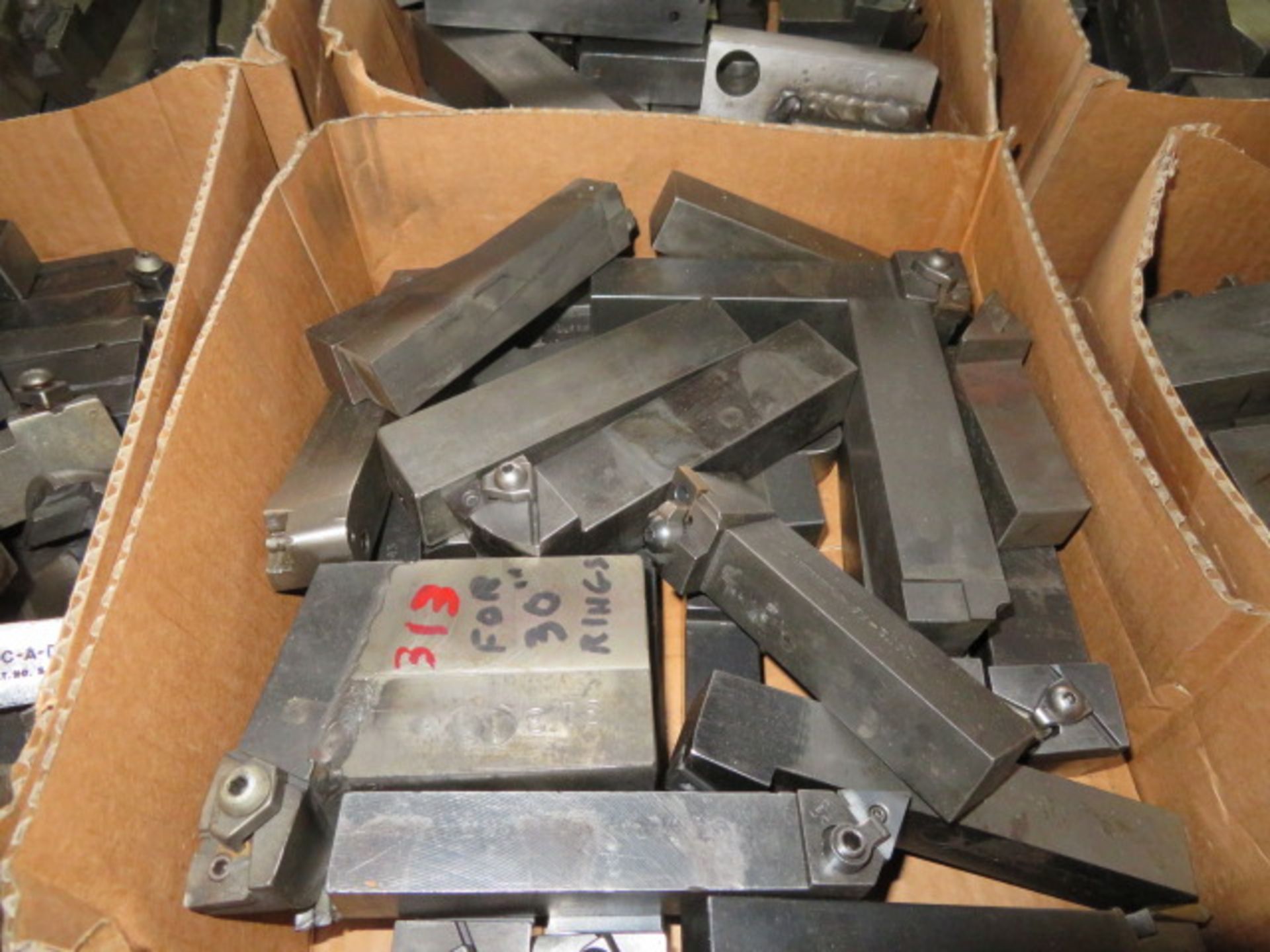 (2) BOXES OF ASSORTED TURNING TOOL HOLDERS - Image 3 of 3