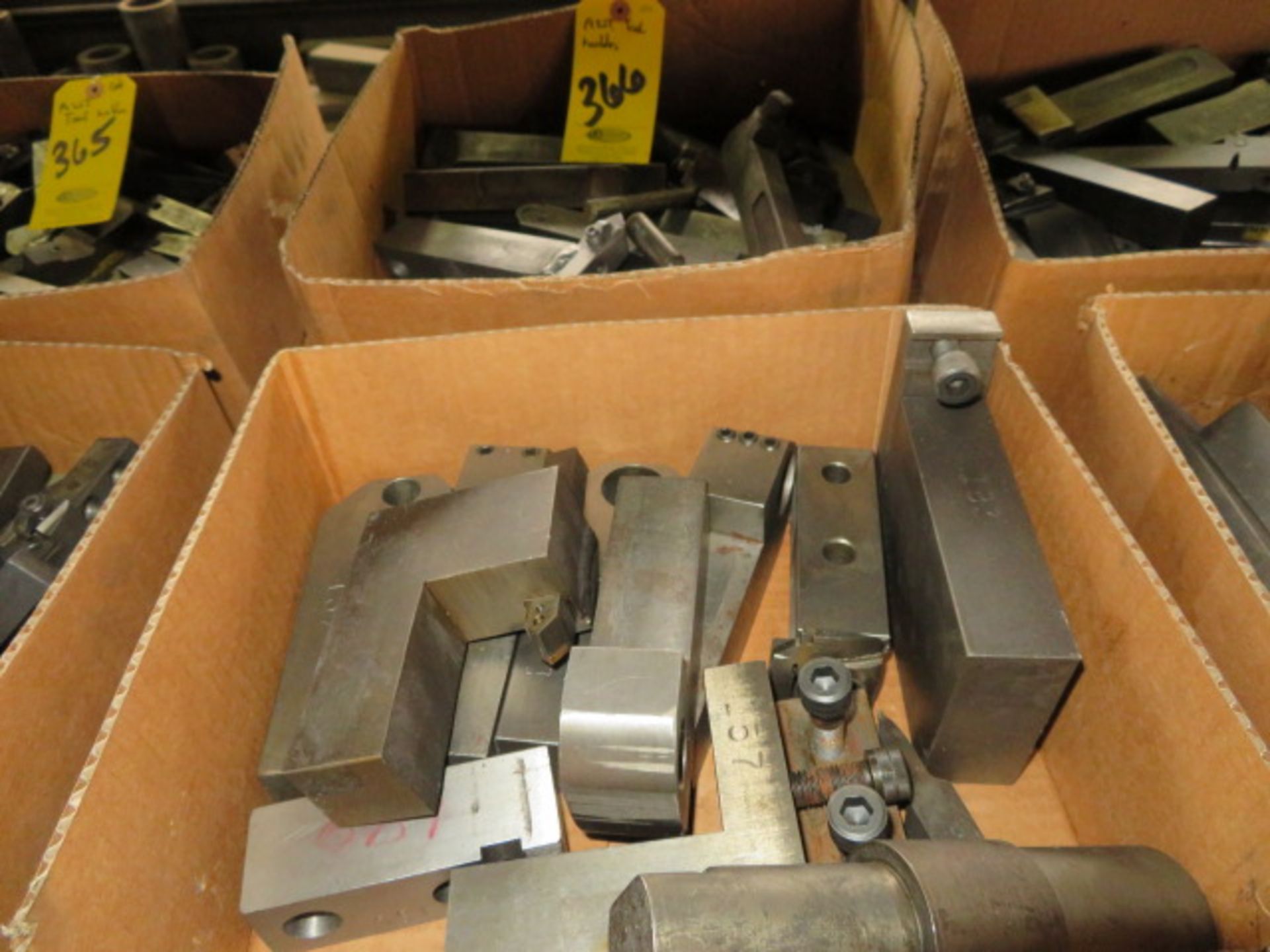 (2) BOXES OF ASSORTED TURNING TOOL HOLDERS