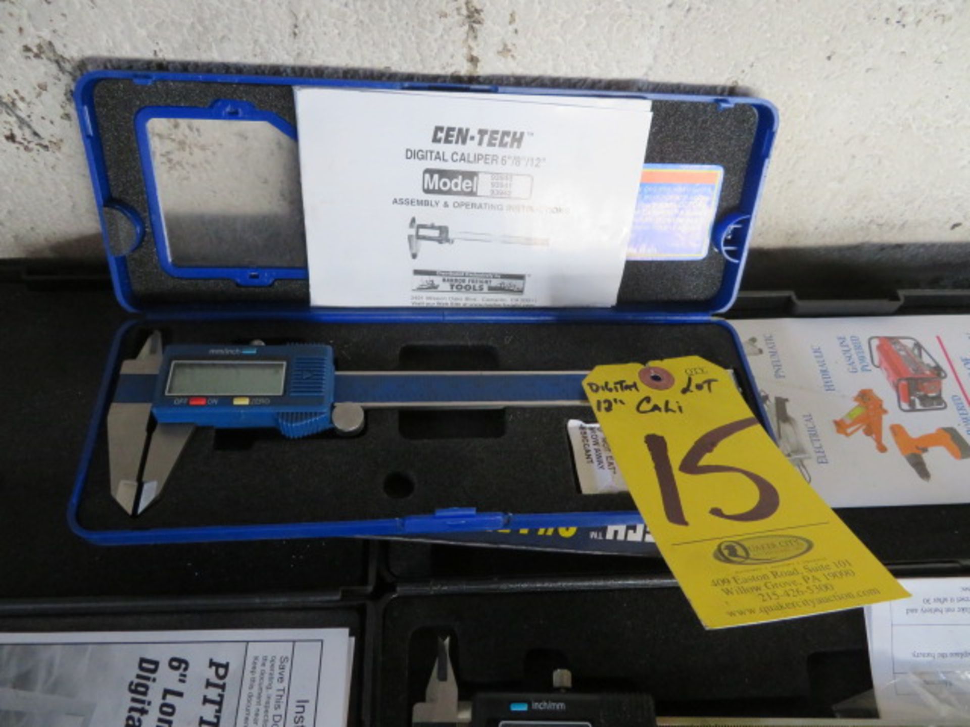 CEN-TECH 6"-12" DIGITAL CALIPER