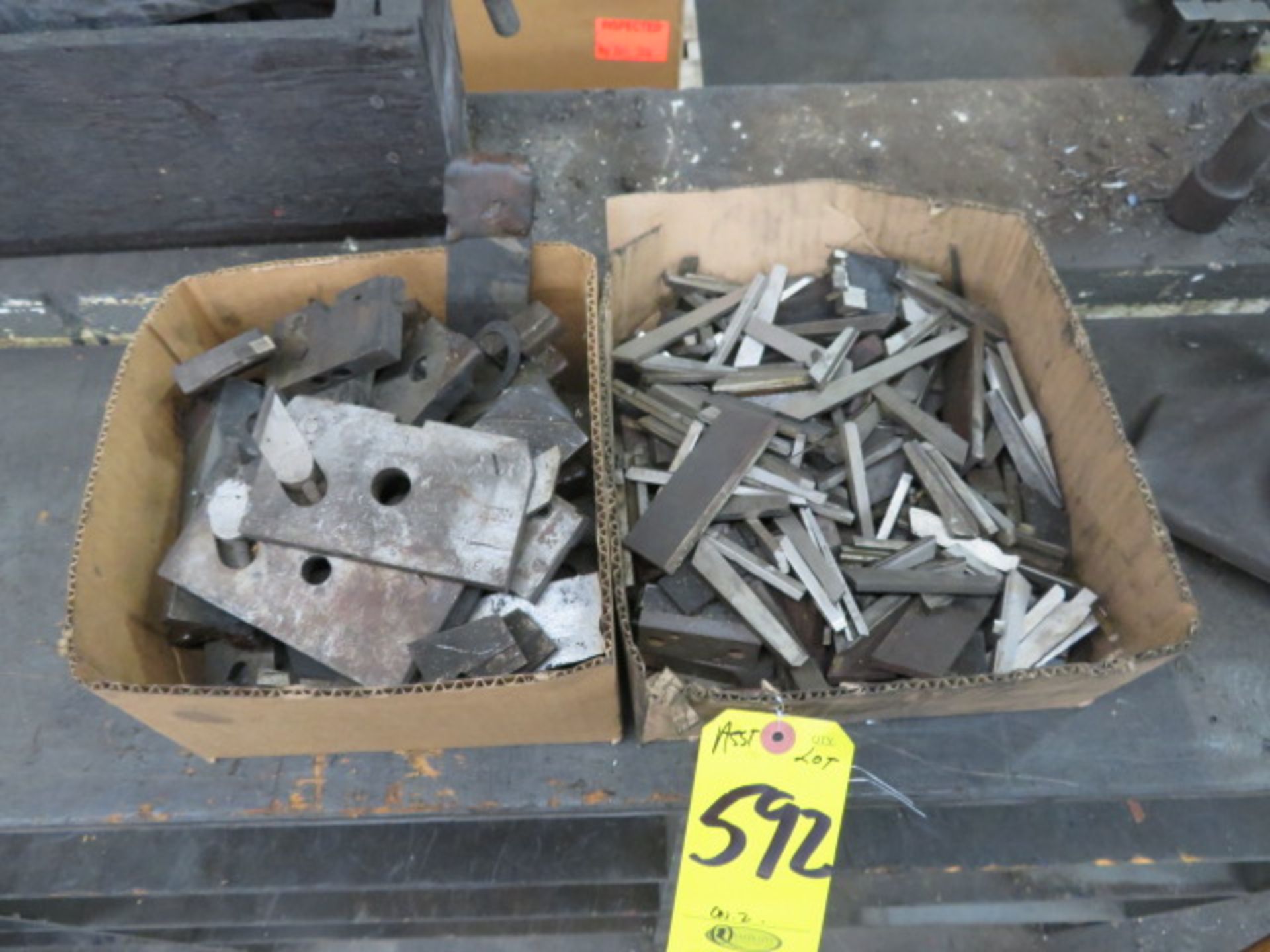 ASSORTED CUTTING HEADS AND TOOL STEEL