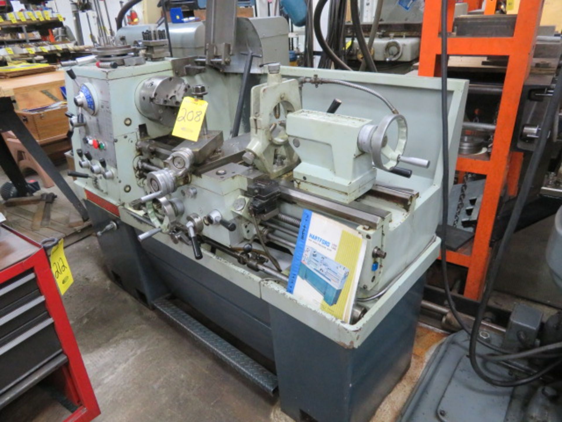 HARTFORD 1430 ENGINE LATHE, S/N 5156, 13" X 40", SS 20-1600 RPM… PLUS $250 RIGGING & LOADING FEE - Image 4 of 4