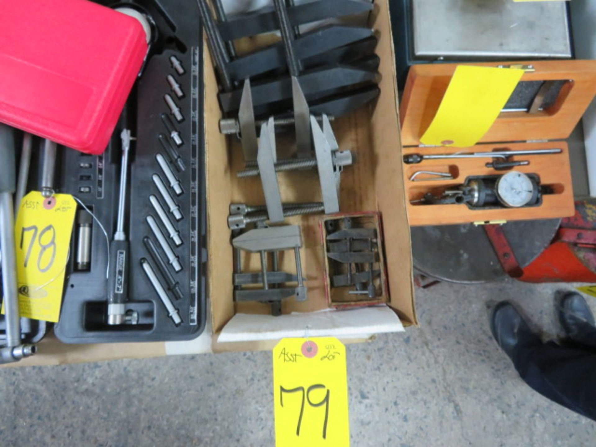 ASSORTED MACHINIST CLAMPS