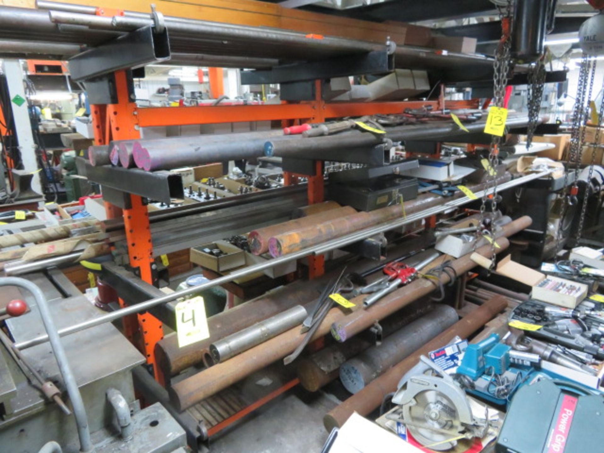 DOUBLE-SIDED CANTILEVER RACK (17" ARMS)- CONTENTS NOT INCLUDED… - Image 3 of 3