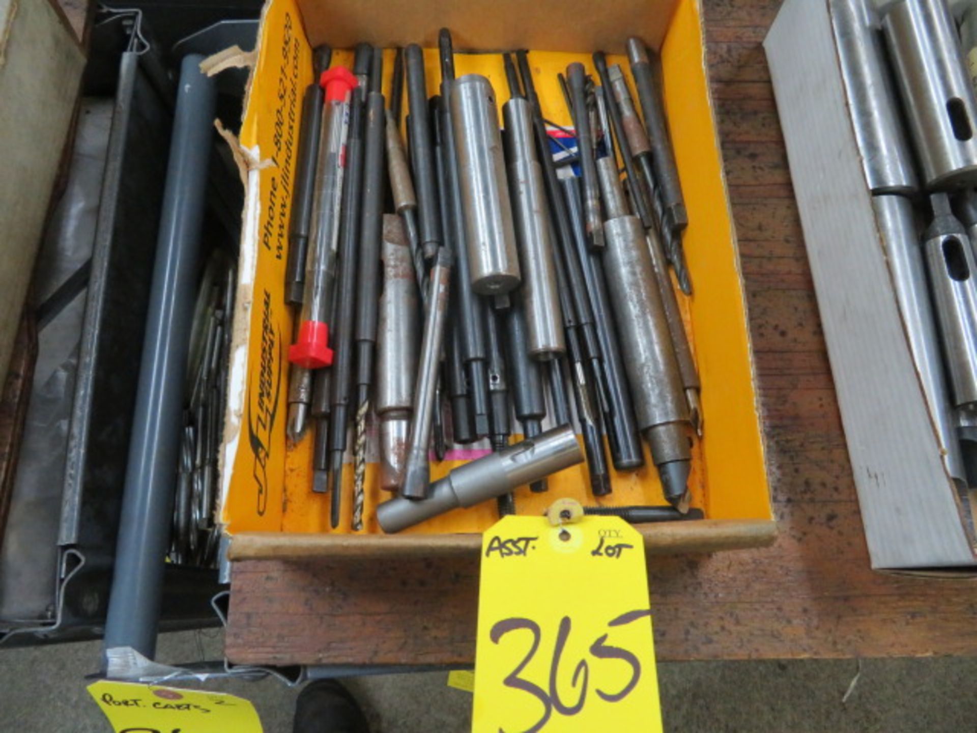 ASSORTED EXTENSION TOOL HOLDERS W/ASSORTED TOOLING