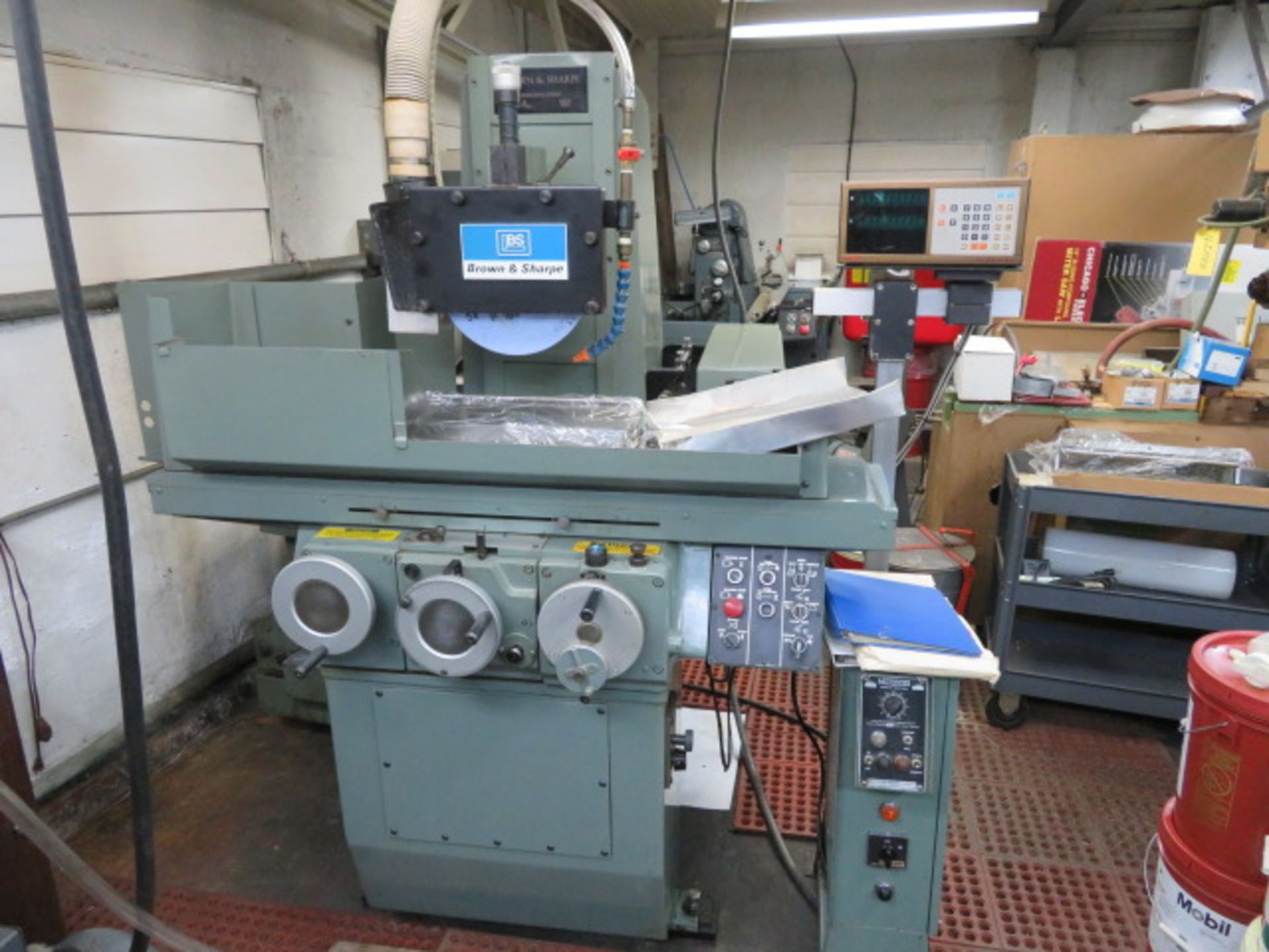 BROWN & SHARPE MICROMASTER 818 HYDRAULIC SURFACE GRINDER, S/N…PLUS $200 RIGGING & LOADING FEE - Image 6 of 6