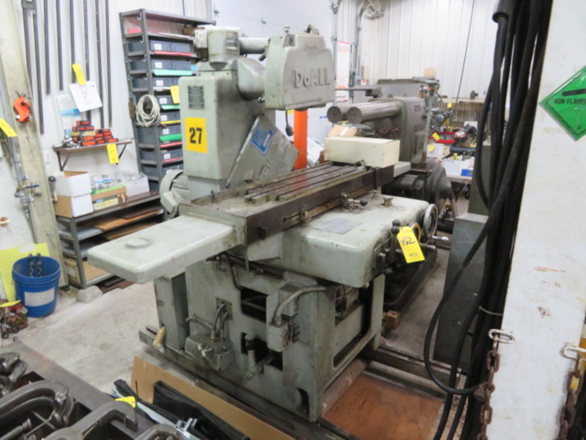 DOALL D10 SURFACE GRINDER S/N 63-53111 (NO MAG CHUCK) AND FOR REBUILD PLUS $200 LOADING FEE