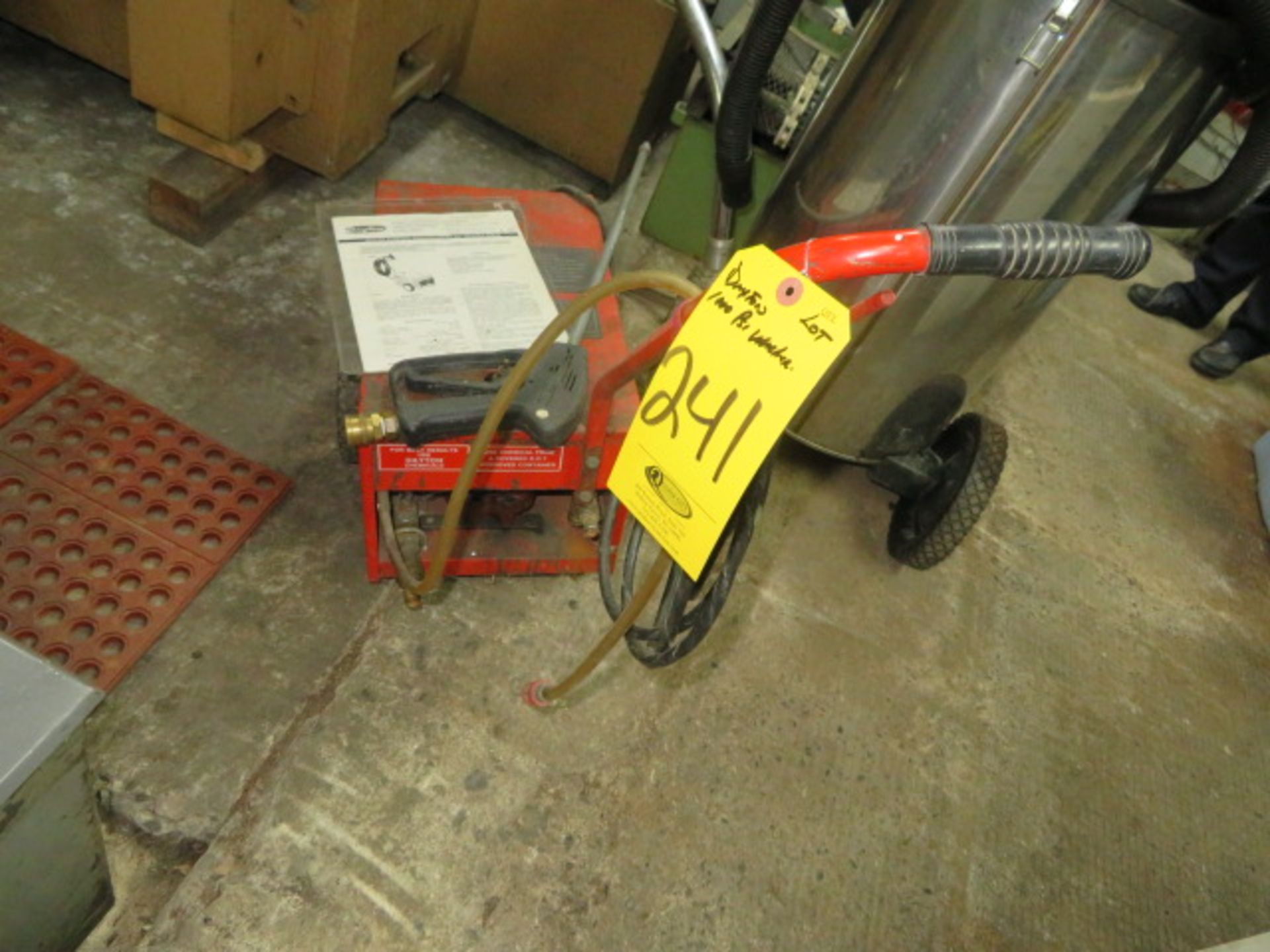 DAYTON 3Z829C 1.5HP 1000PSI PRESSURE WASHER