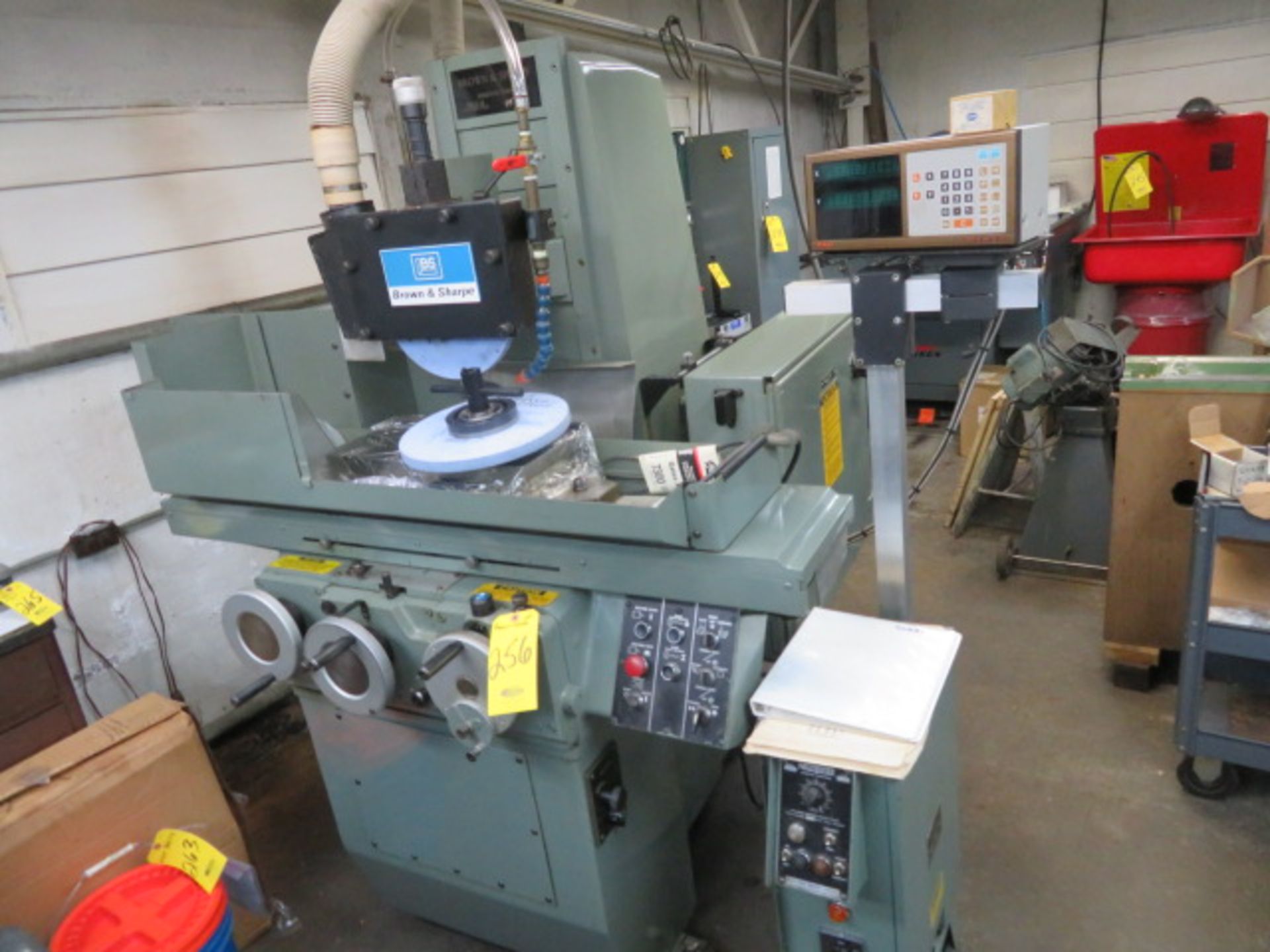 BROWN & SHARPE MICROMASTER 818 HYDRAULIC SURFACE GRINDER, S/N…PLUS $200 RIGGING & LOADING FEE - Image 5 of 6
