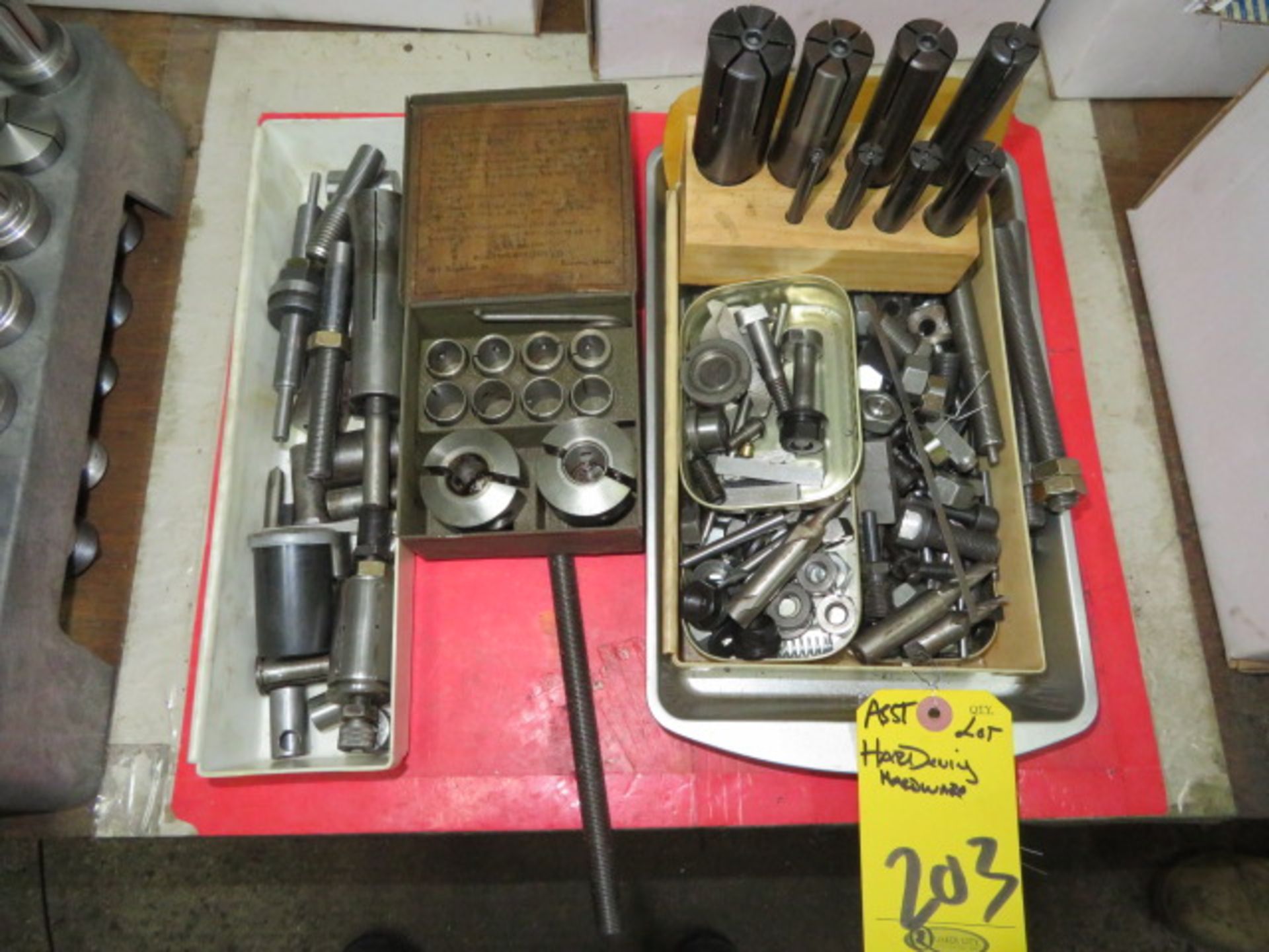 ASSORTED EXPANDING TOOL HOLDERS & MISC.