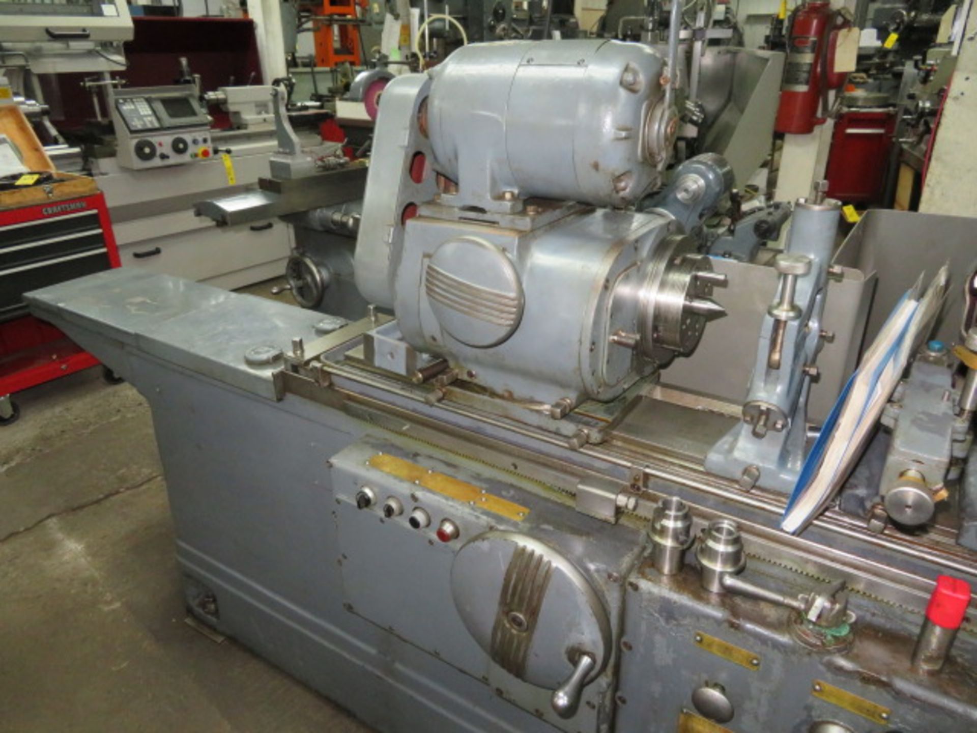 CINCINNATI 12 X 48 UNIVERSAL CYLINDRICAL GRINDER, S/N 2U3E1K-14…PLUS $700 RIGGING & LOADING FEE - Image 4 of 5