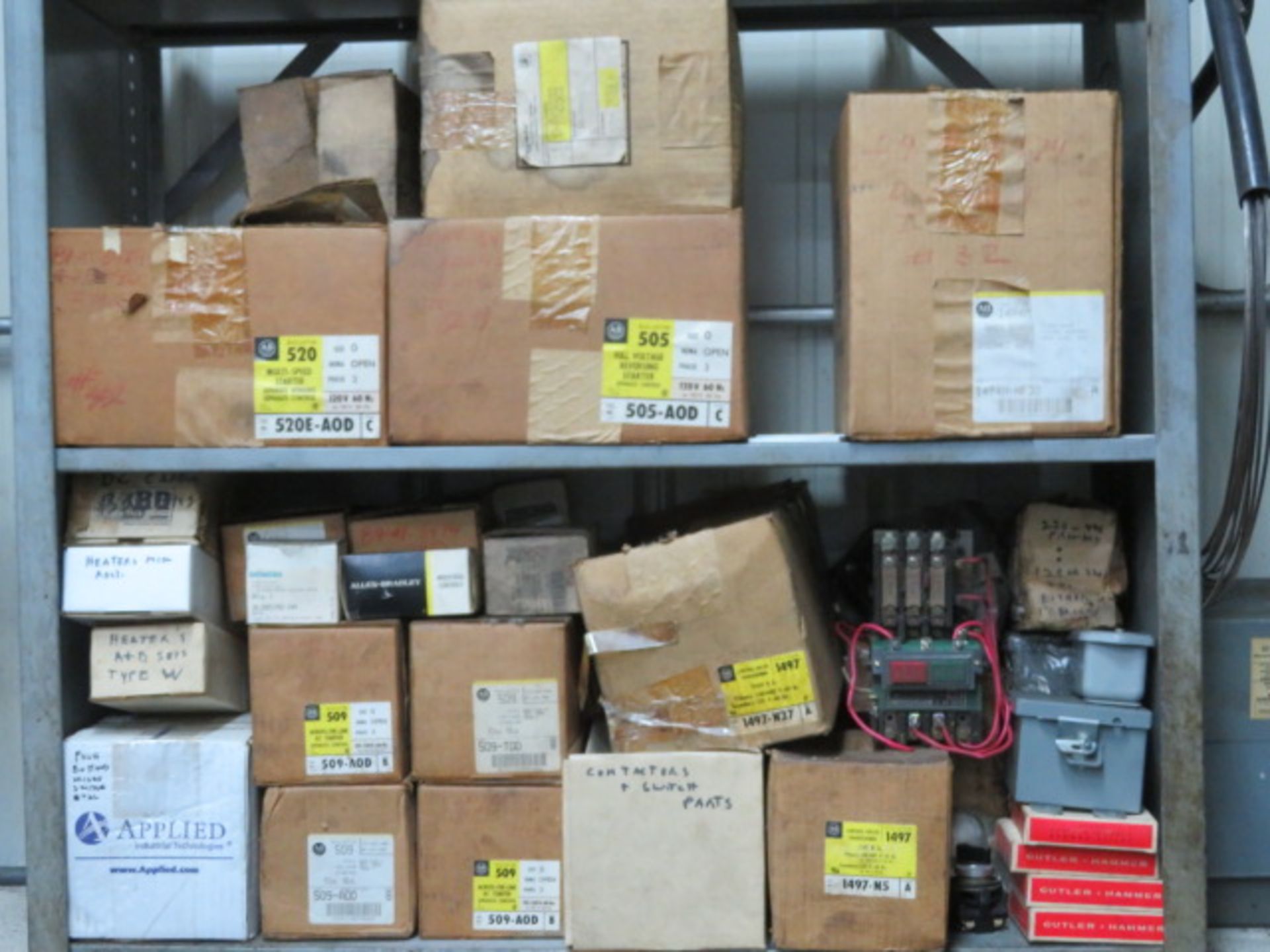 ASSORTED ELECTRICAL BOXES, STARTERS, BREAKERS AND PARTS - Image 4 of 4