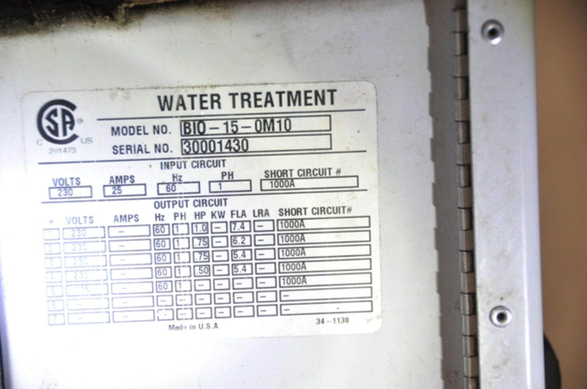 FARROW SYSTEMS BLAST SYSTEM, 185 CFM, FOR REMOVAL OF SURFACE COATINGS, VAPOR BLASTOR, SN.2536, - Image 13 of 25