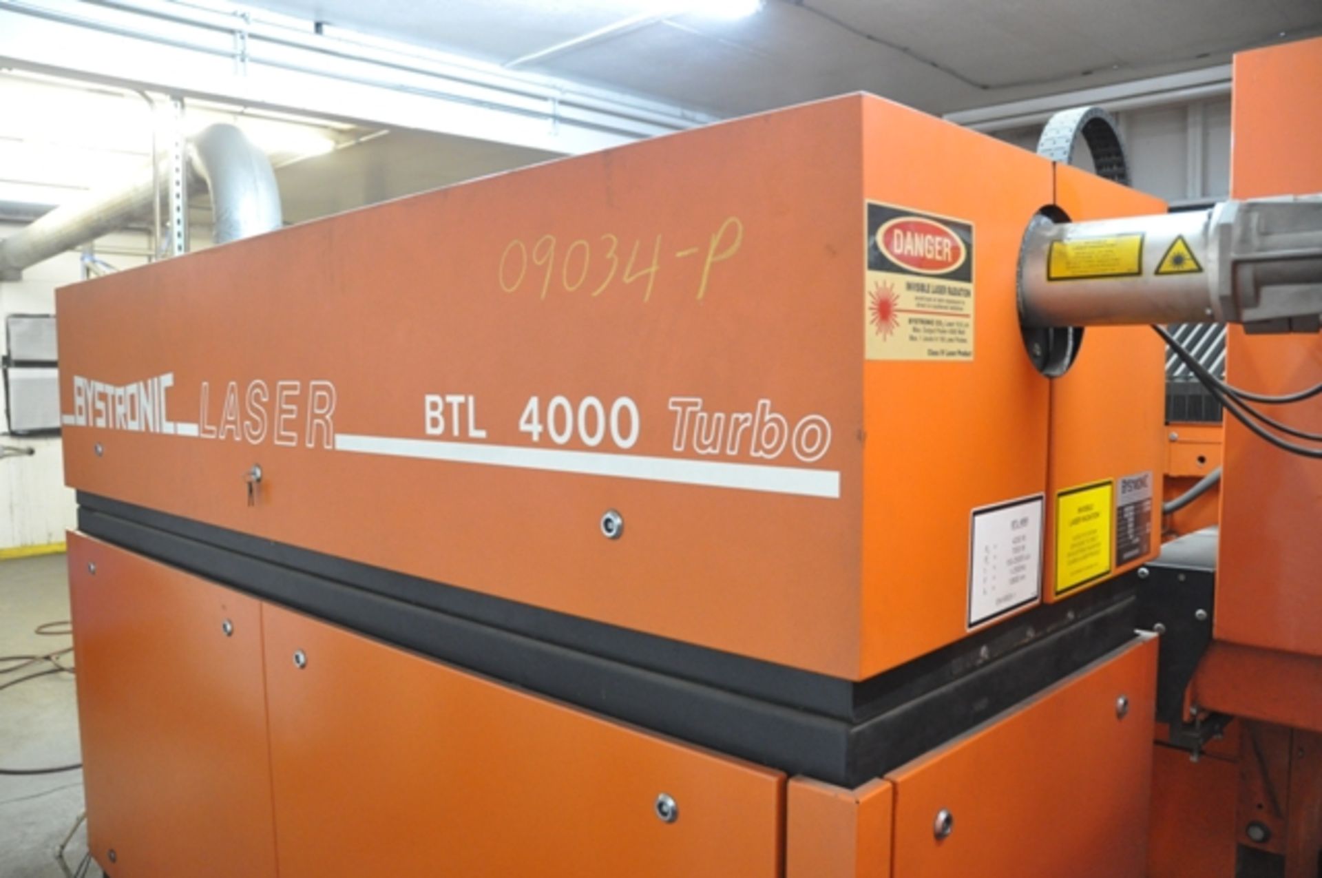 BYSTRONIC LASER, SN. 1502, NEW 2001, MODEL BYSTAR3015-2, 4000 WATT, TRAVELS: 120" X, 60" Y, 8"Z, - Image 17 of 22