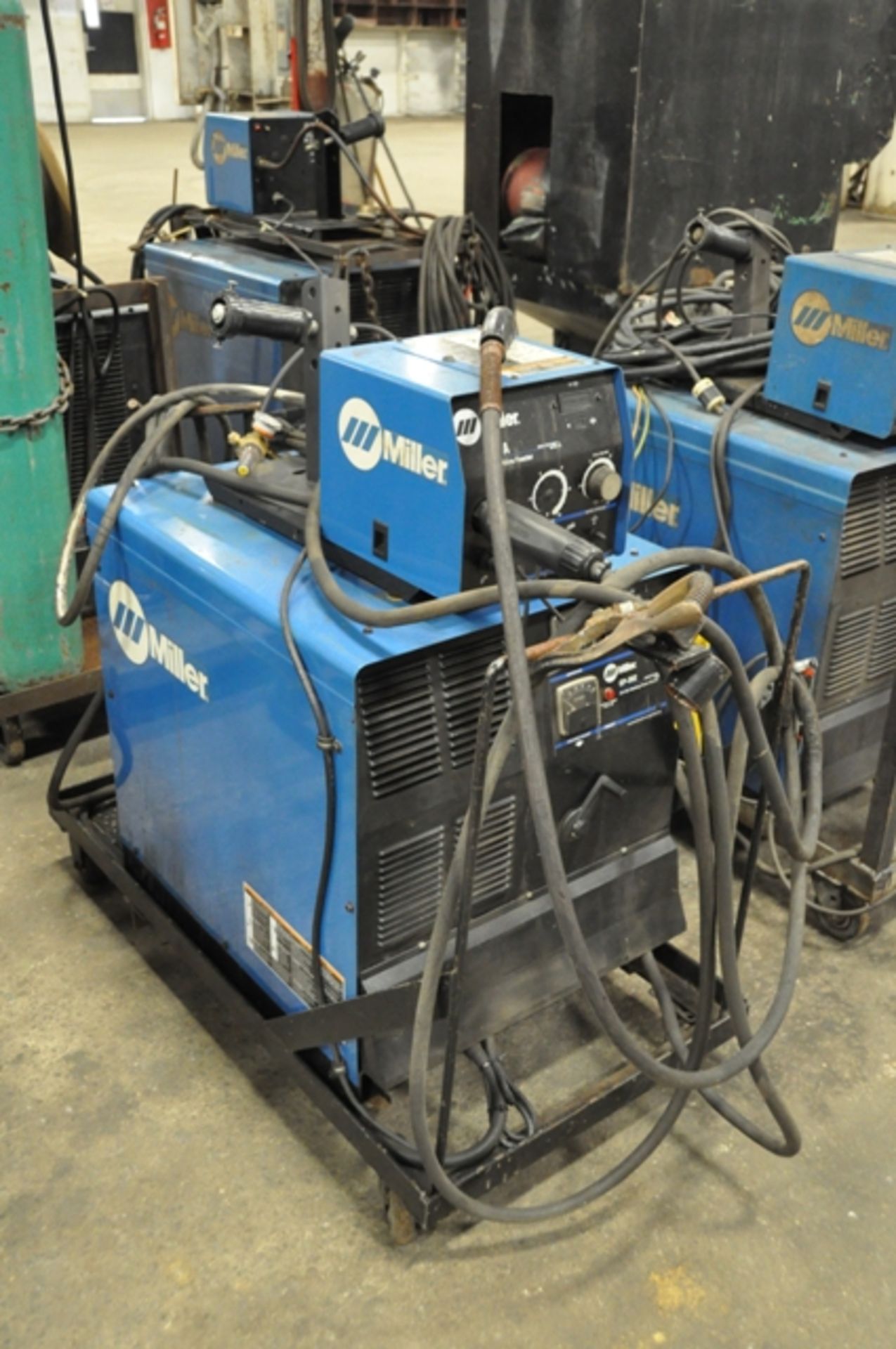 2011 MILLER MIG WELDER, SN. MB160449V, MODEL CP-302 WITH MILLER 22A WIRE FEEDERS, SN. - Image 2 of 5