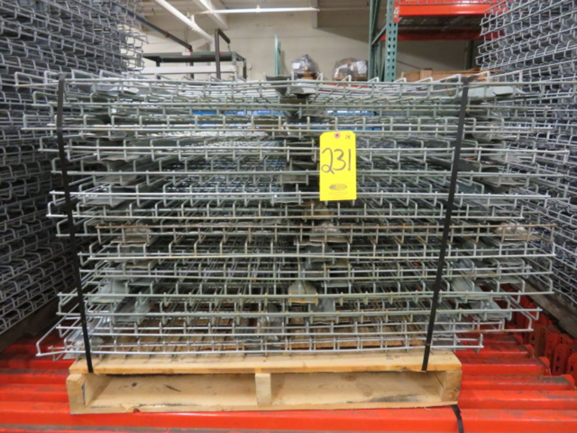 (28) 48" WIRE SHELVES (LOCATED IN MOORESTOWN, NJ)