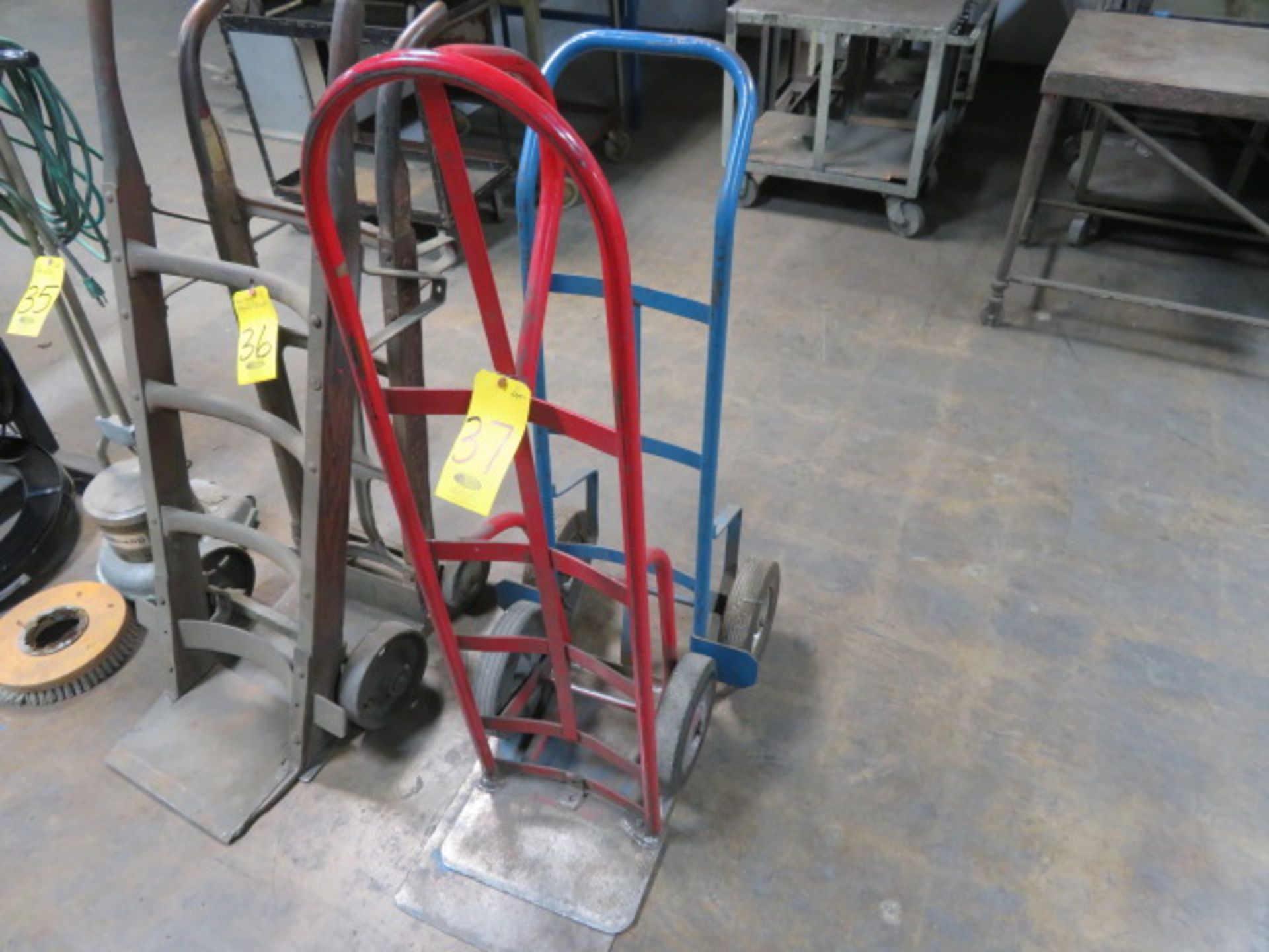 (2) HEAVY DUTY HAND TRUCKS