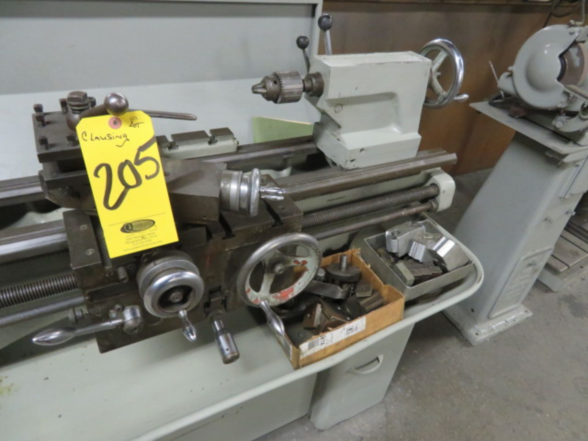 CLAUSING COLCHESTER 13" GAP BED ENGINE LATHE, S/N F3/68565, 13" X 36", 8-... - Image 3 of 3