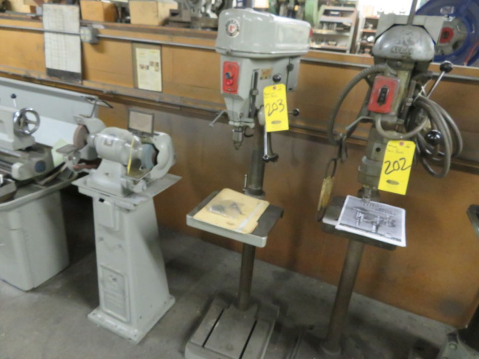 ROCKWELL 15-65 15" PEDESTAL DRILL PRESS