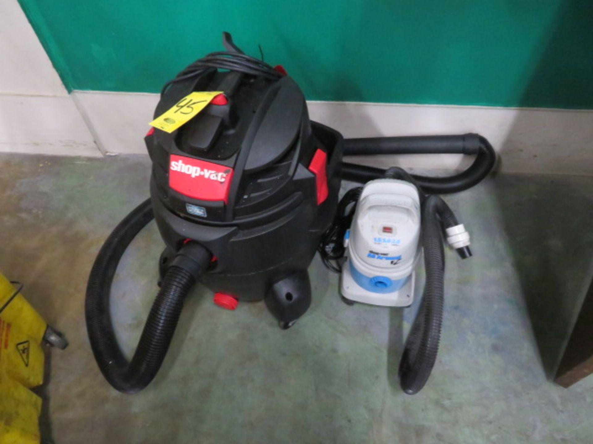 (2)SHOP VAC WET/DRY VACUUMS