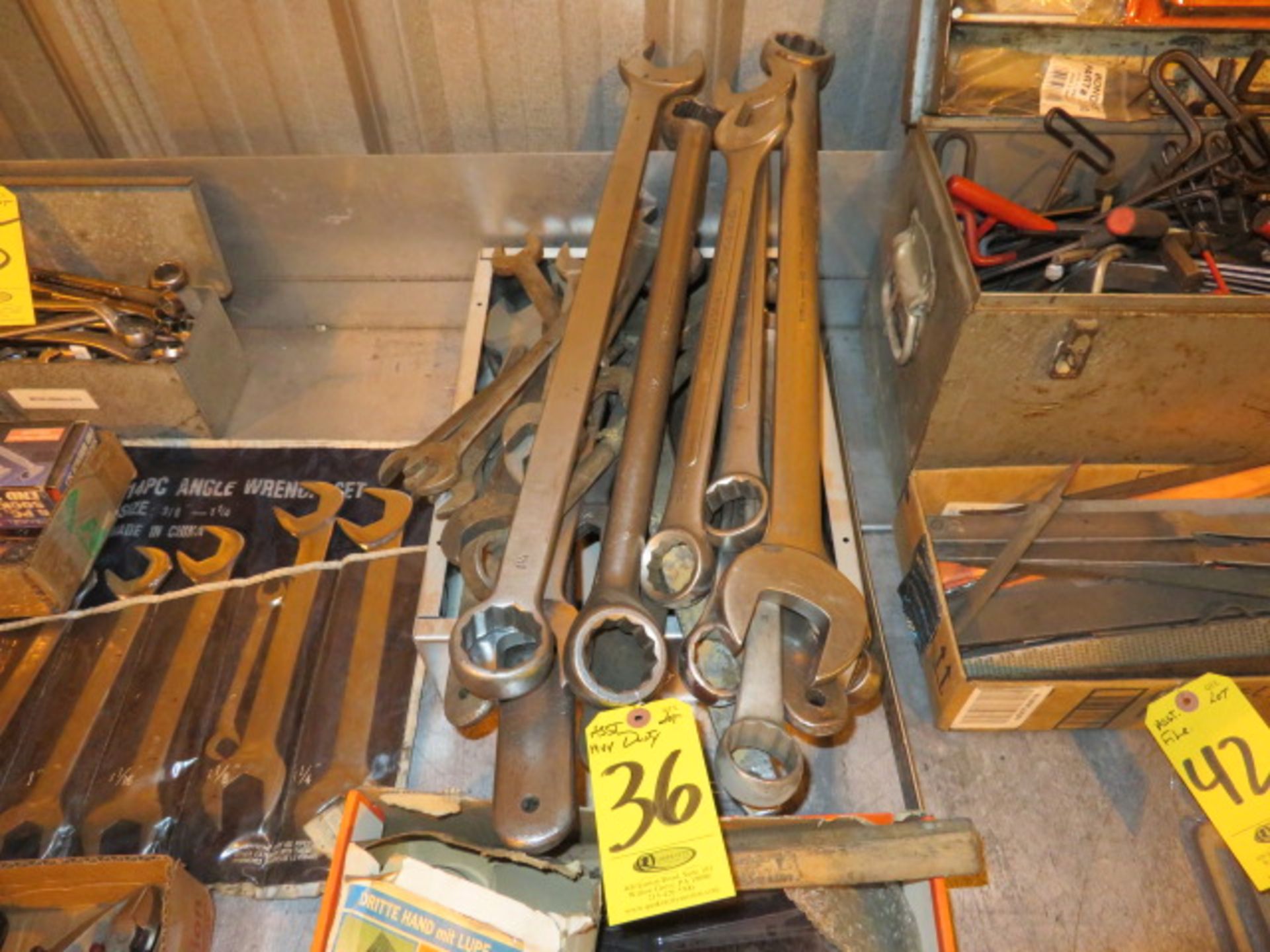 ASSORTED H.D. WRENCHES
