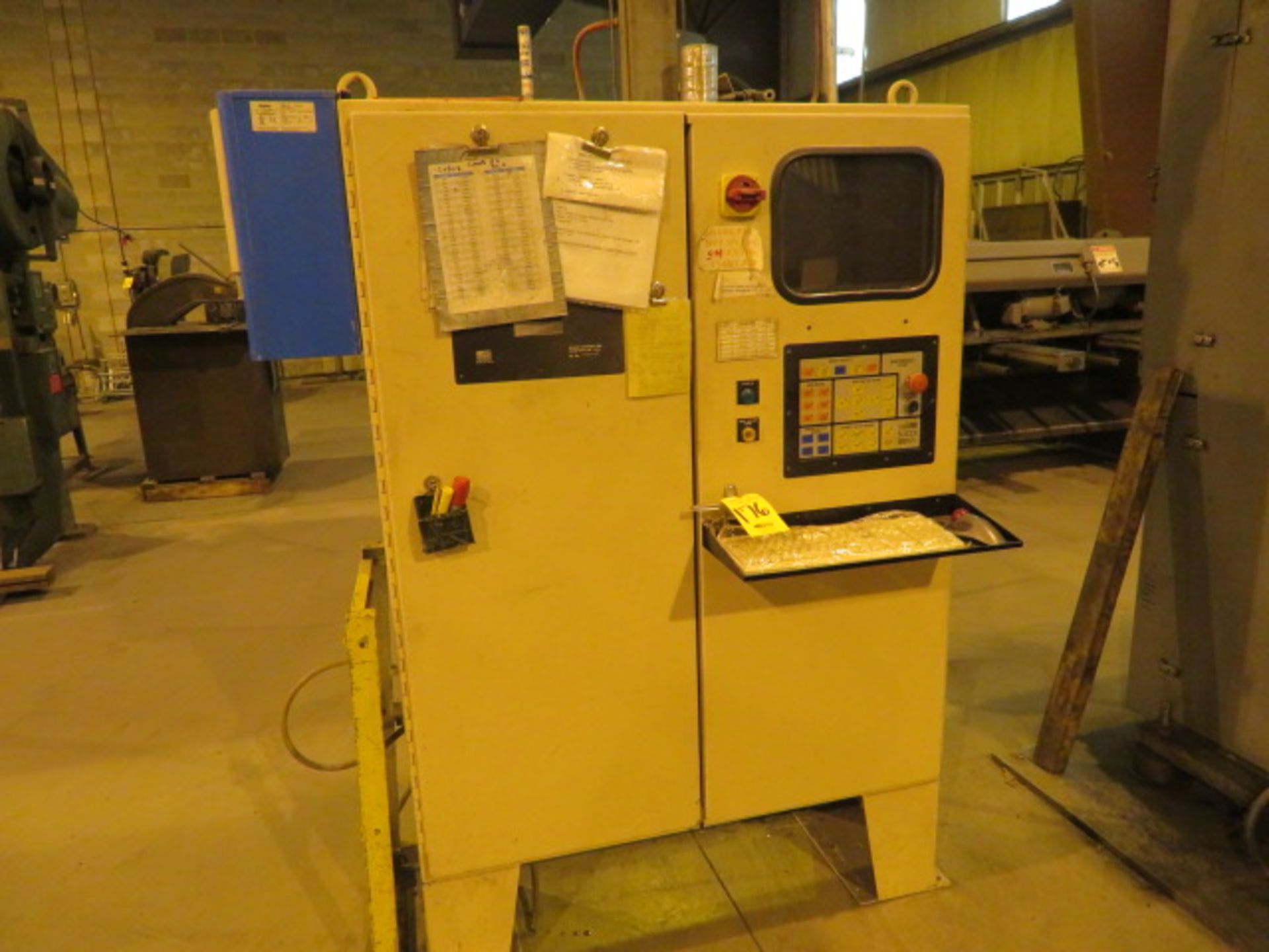 WARNER & SWASEY S4050 WIEDEMATIC CNC TURRET PUNCH, S/N 239 (RETROFITTED WITH) MILON X-CEL SLICER CNC - Image 2 of 9