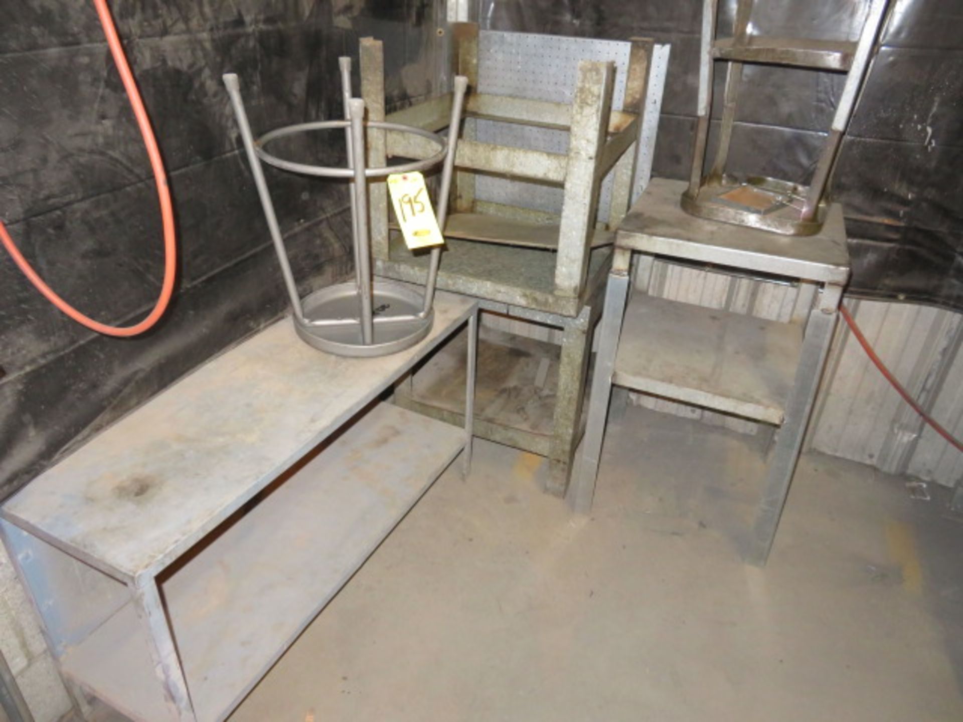 ASSORTED STANDS AND STOOLS