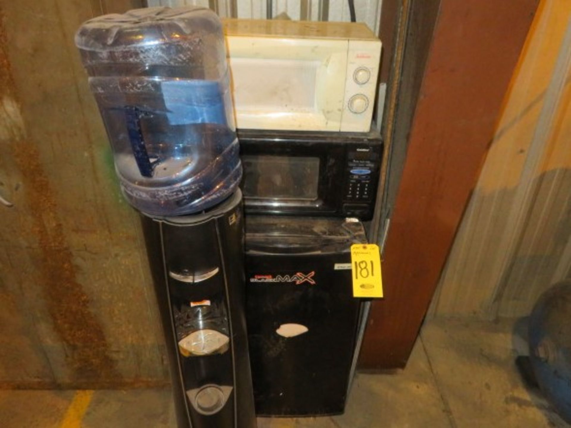 MINI REFRIGERATOR AND (2) MICRO/WAVE OVENS